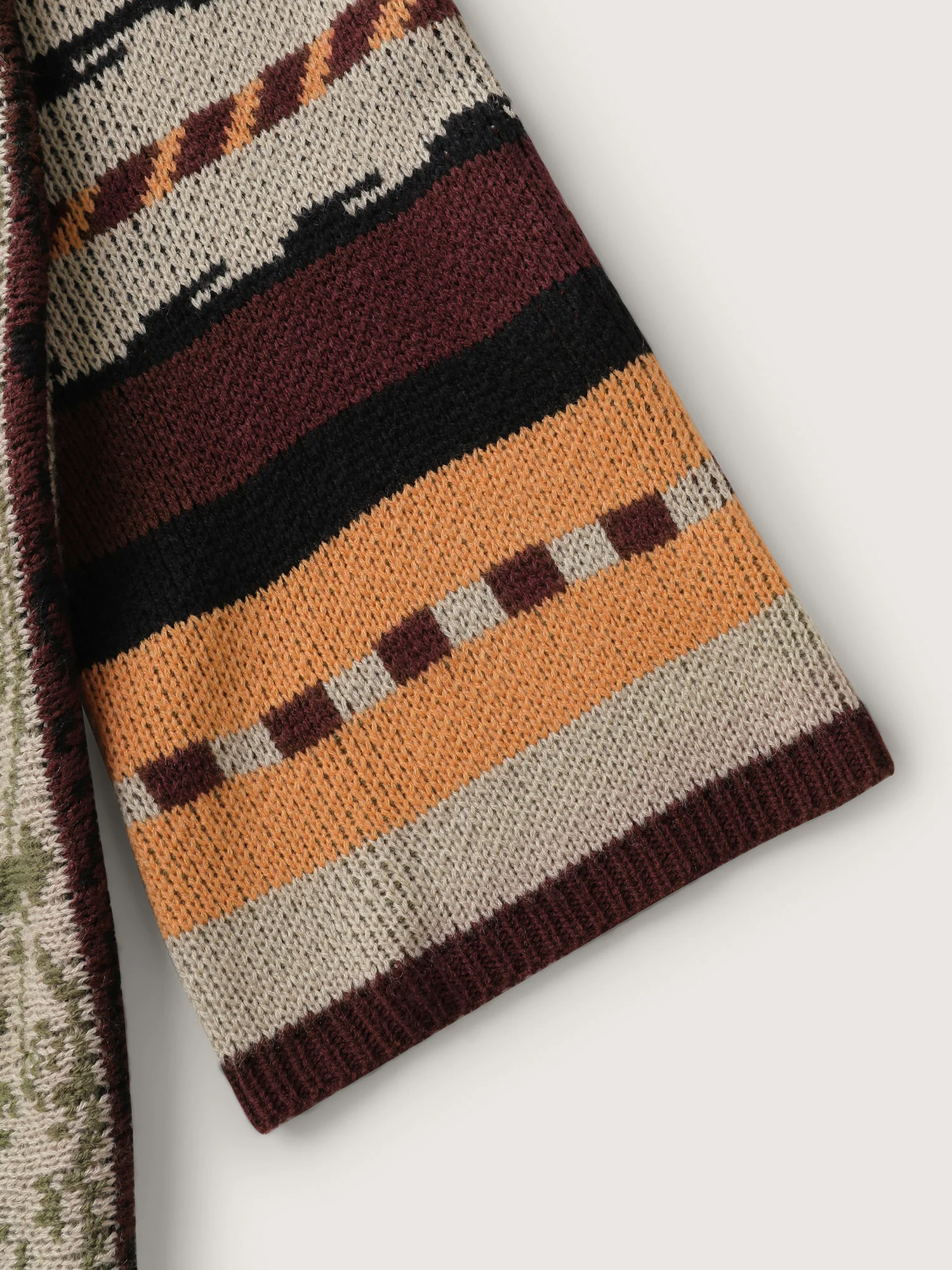 Boho Stripe Flared Sleeve Stretchy Pullover - Image 6