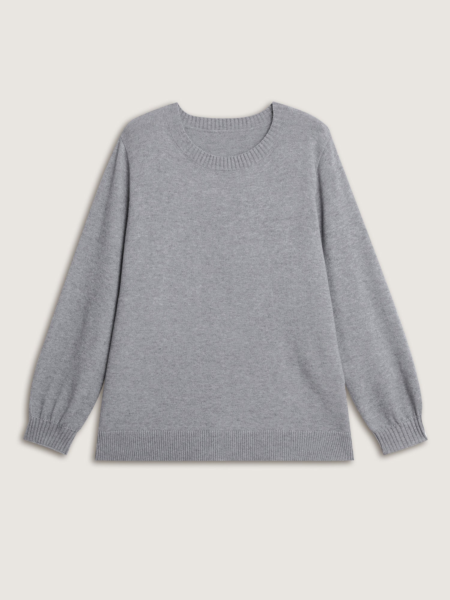 Bow Detail Ribbed Hem Pullover - Image 8