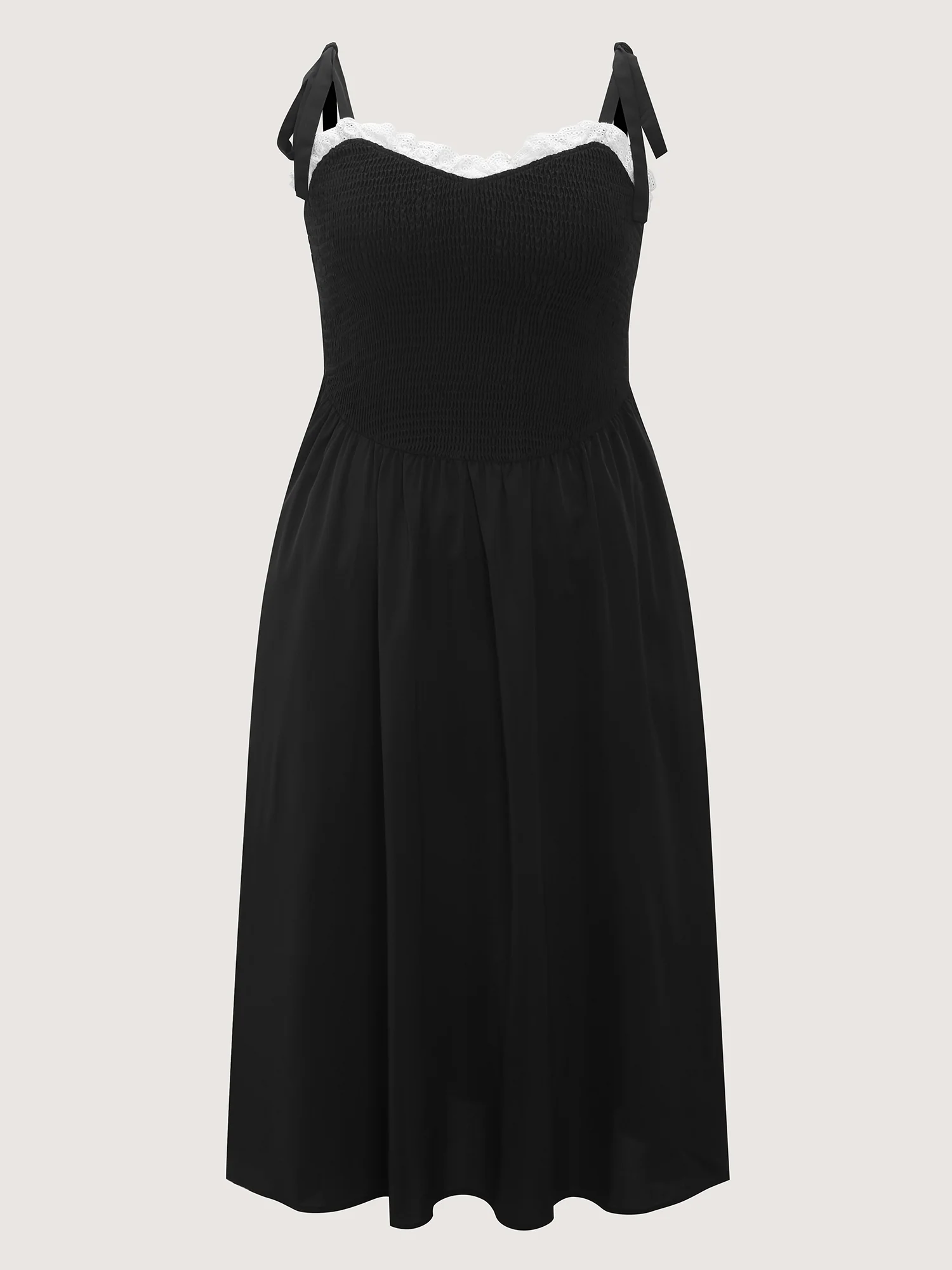 Bow-tie Straps Flowy Maxi Dress - Image 7