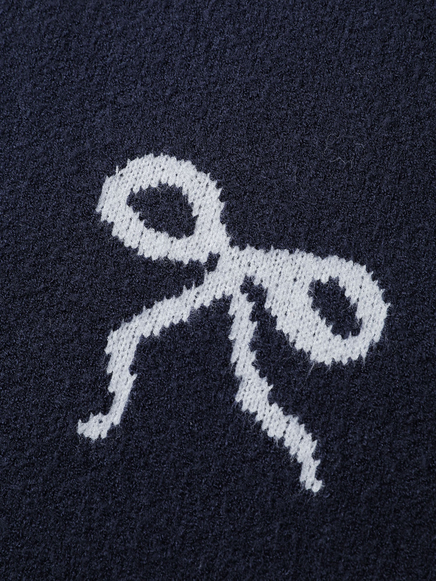 Supersoft Bowknot Boat Neckline Pullover - Image 5