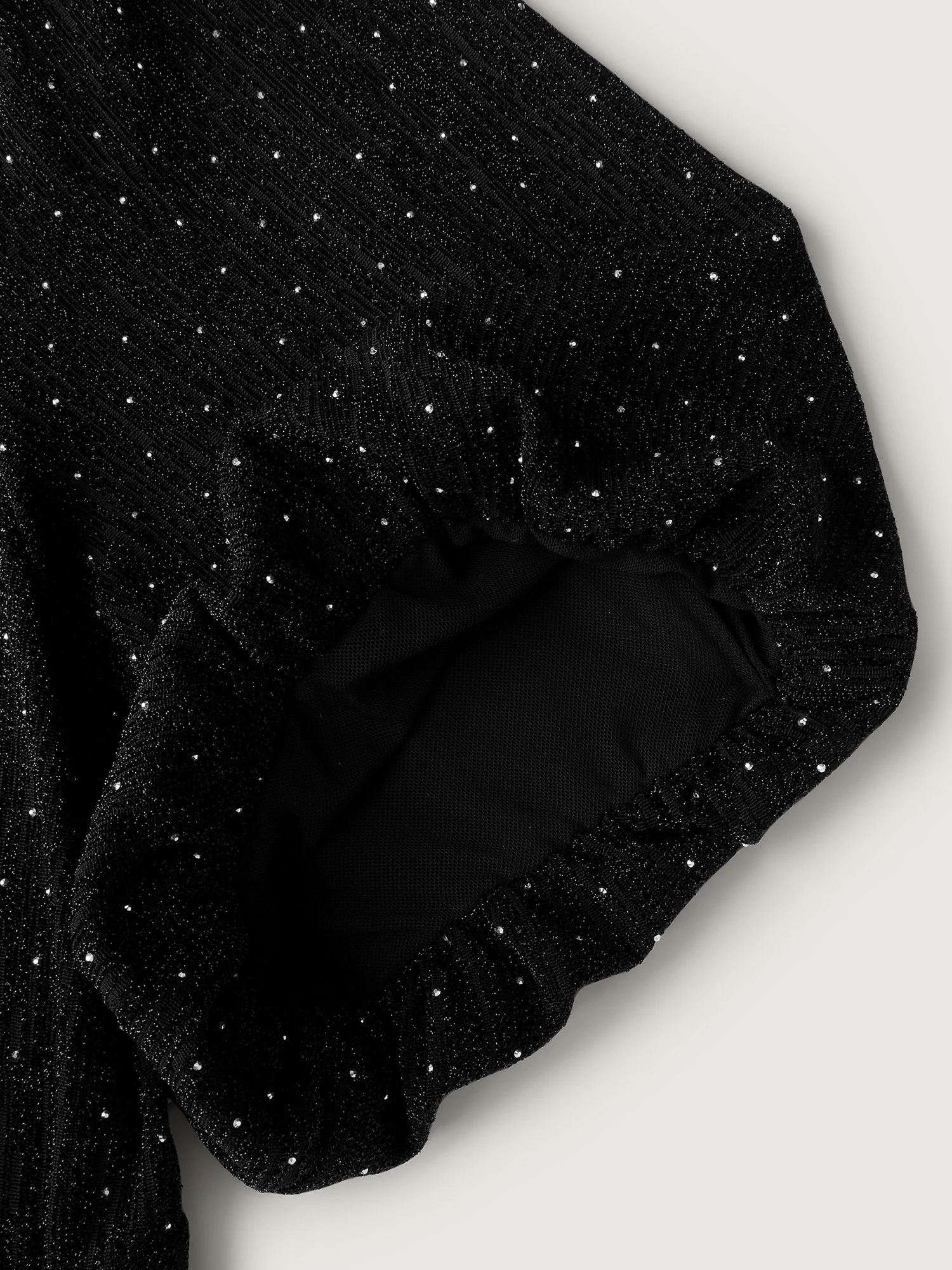 Bowknot Rhinestone Pockets Mini Dress - Image 7