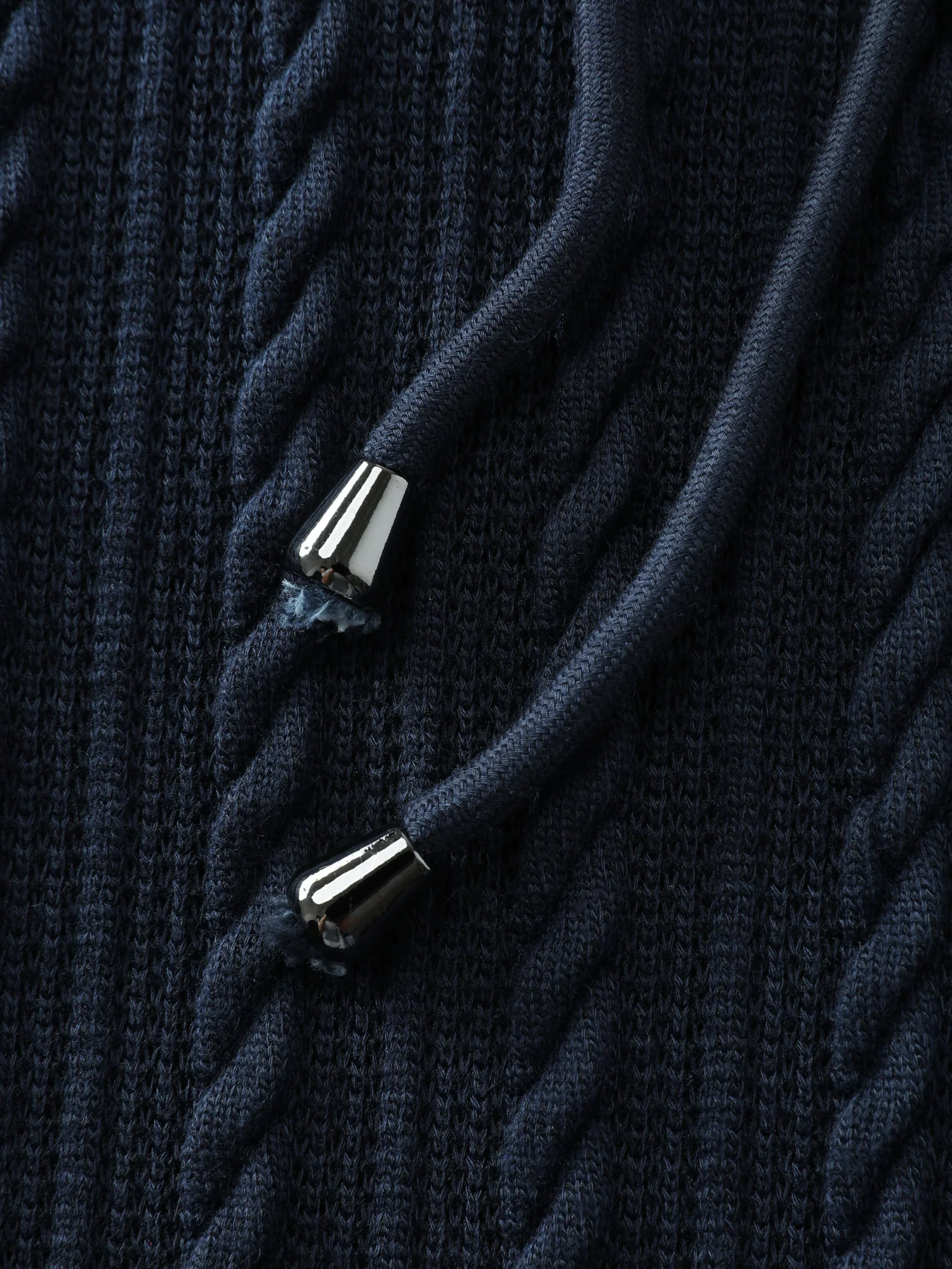 Braided Texture Zipper Hoodie - Image 6