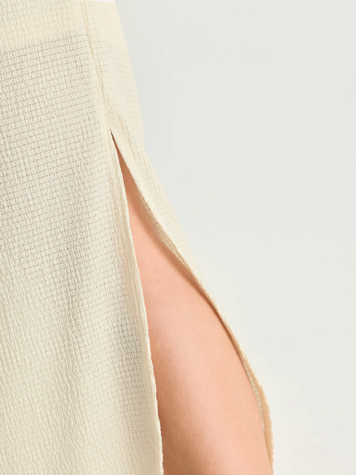 Breathable Textured Sheer Flowy Pants - Image 4