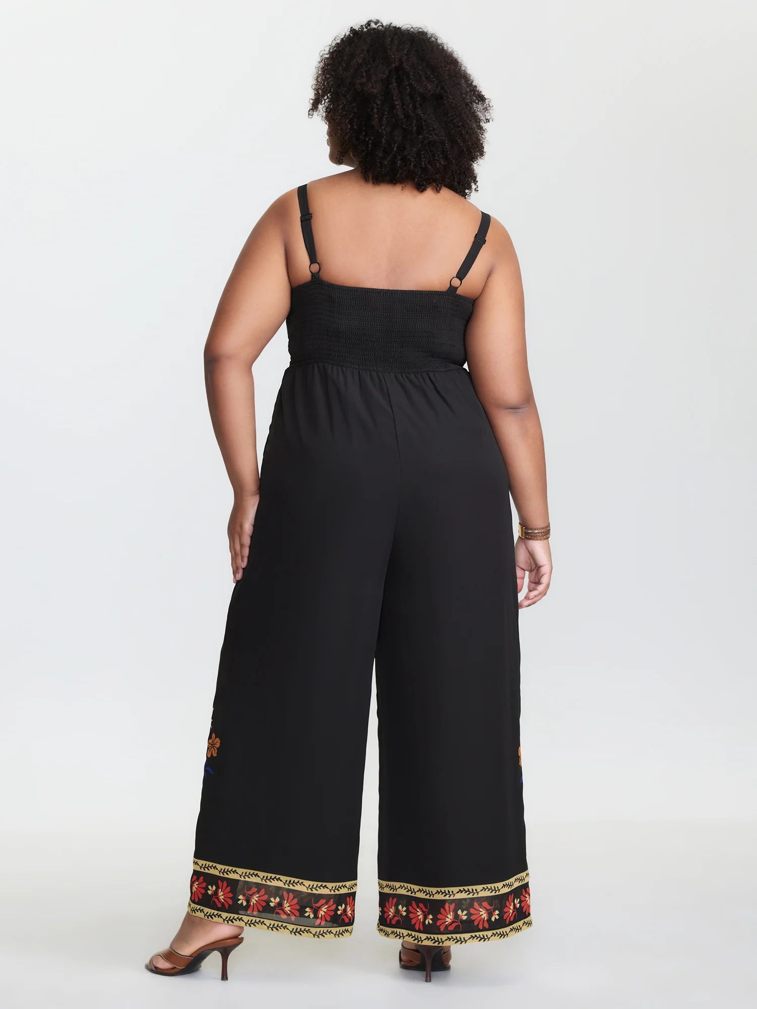 Breezy Colorful Floral Print Jumpsuit - Image 4