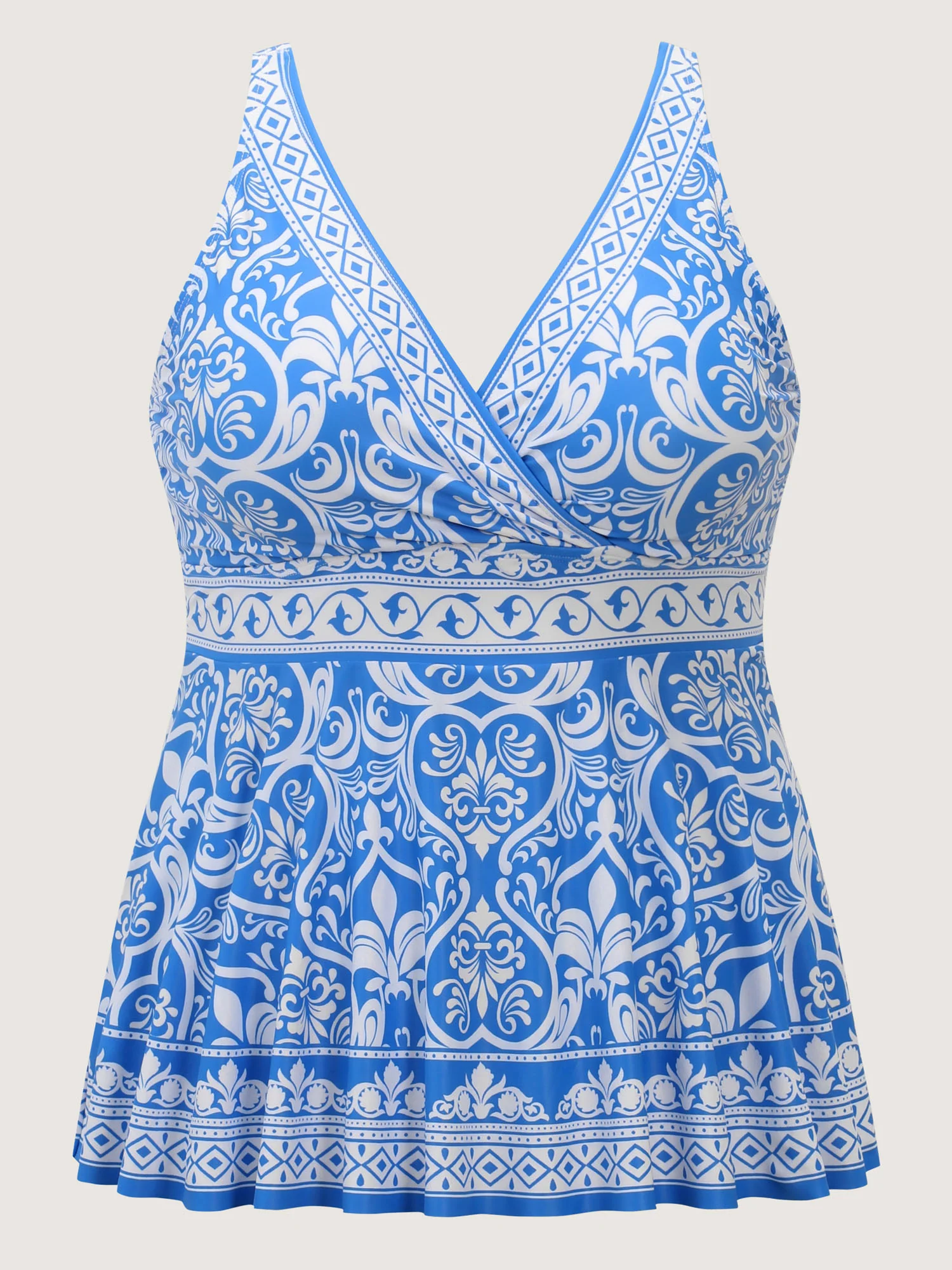 Breezy Print Flowy Swim Top - Image 5