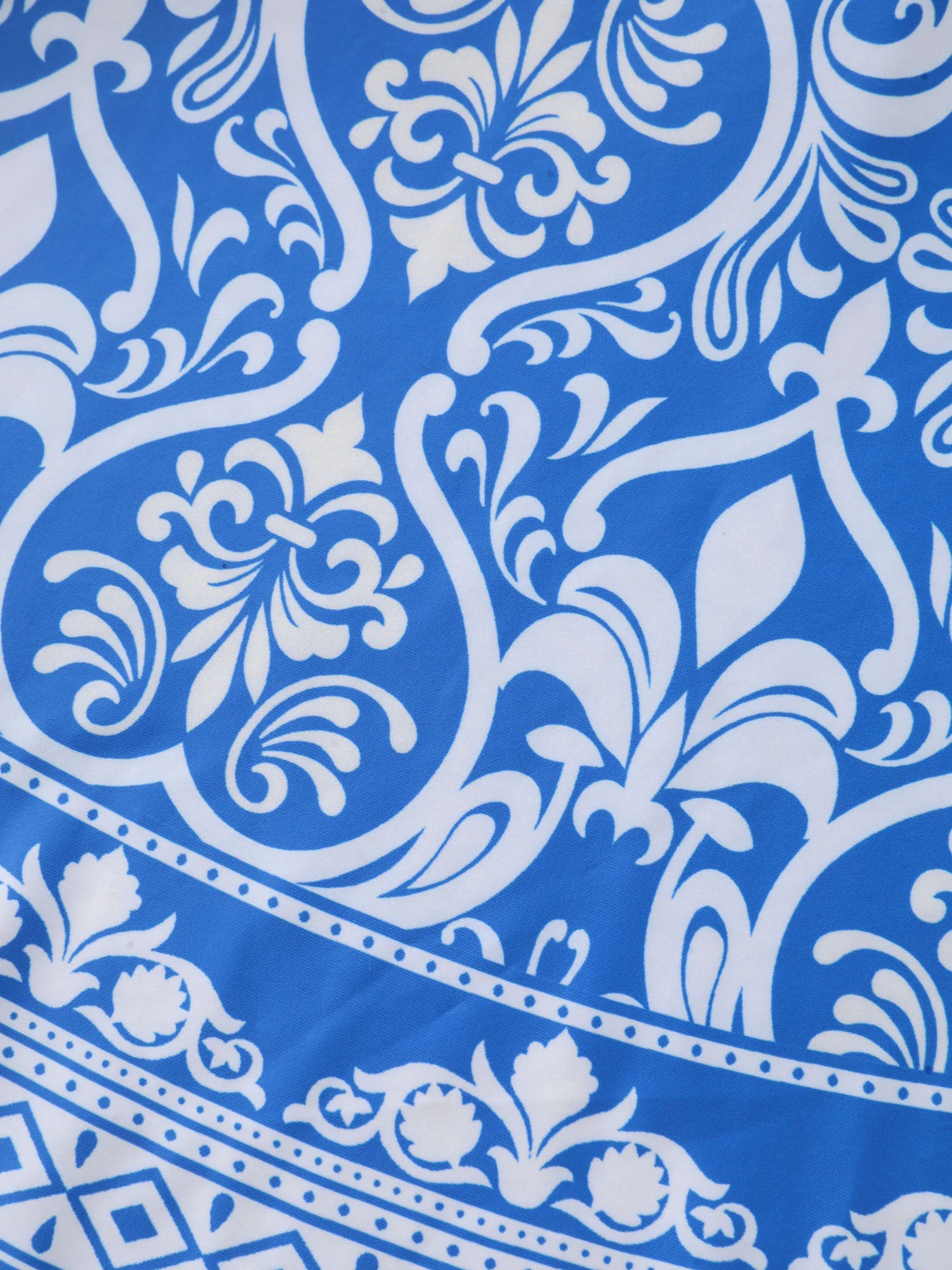 Breezy Print Flowy Swim Top - Image 6