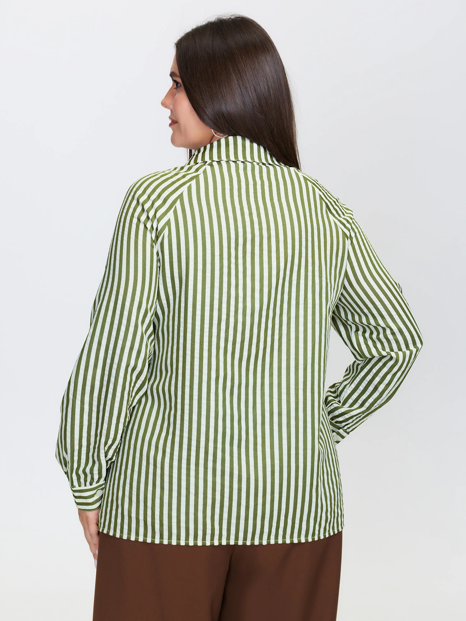 Breezy Stripe Button-Down Shirt - Image 4