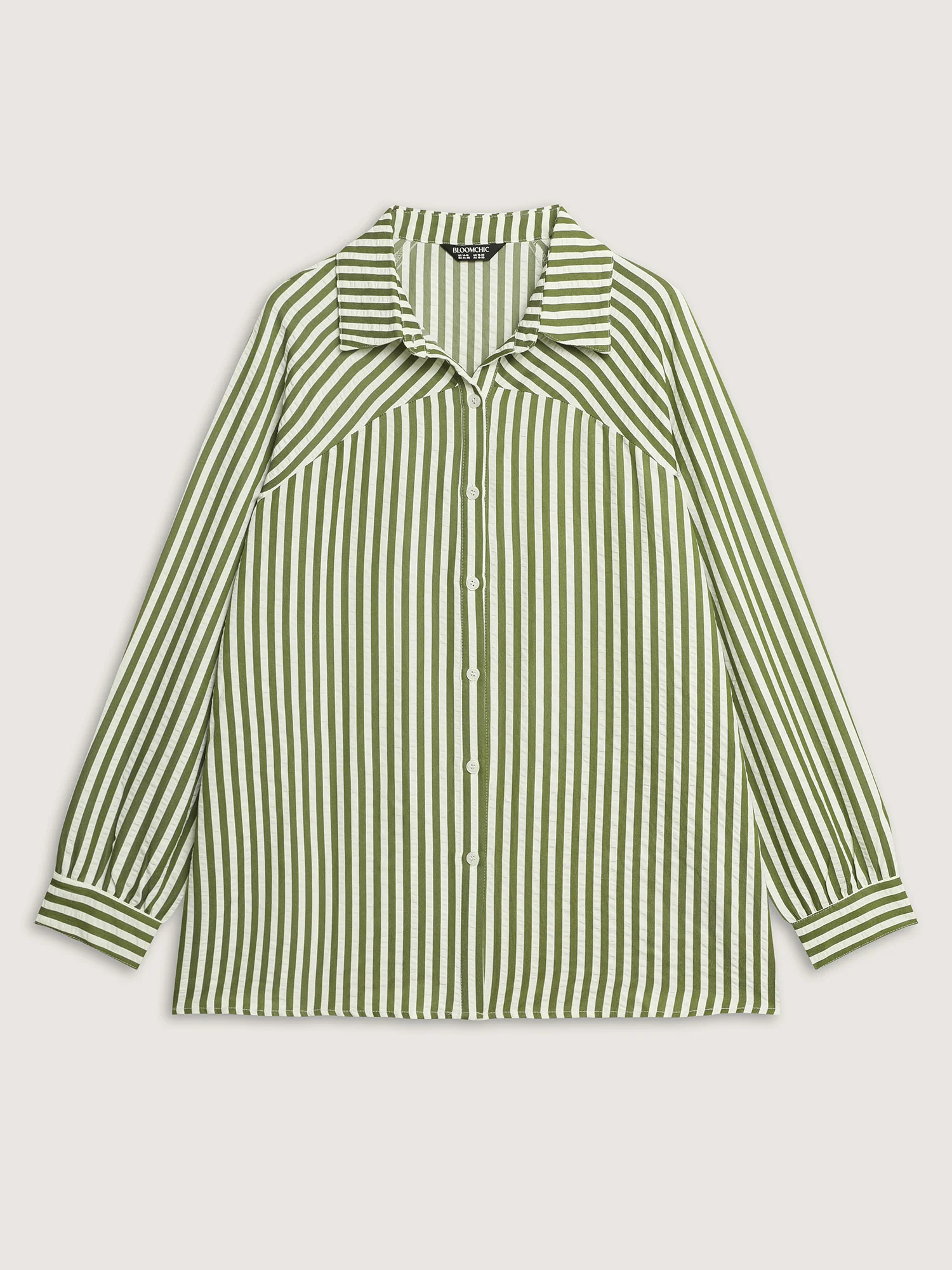 Breezy Stripe Button-Down Shirt - Image 5