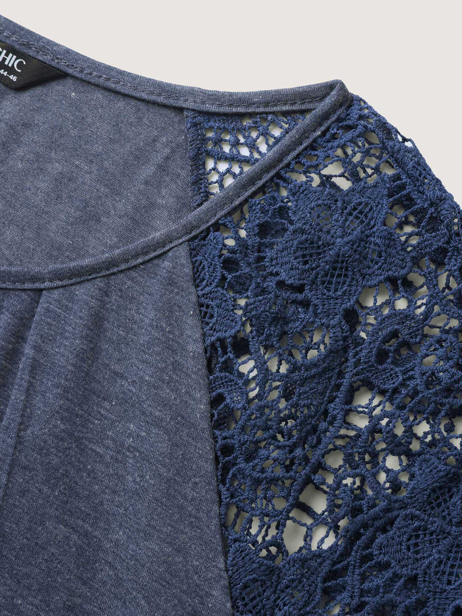 Bust-Comfort Lace Cut-Out Top - Image 7