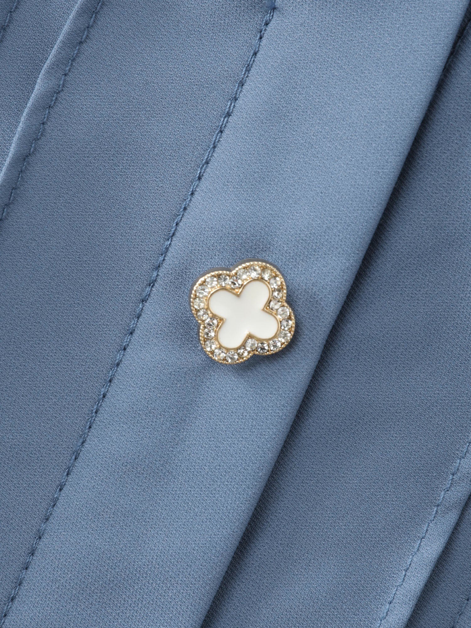Button Detail Pleated Pockets Midi Dress - Image 6