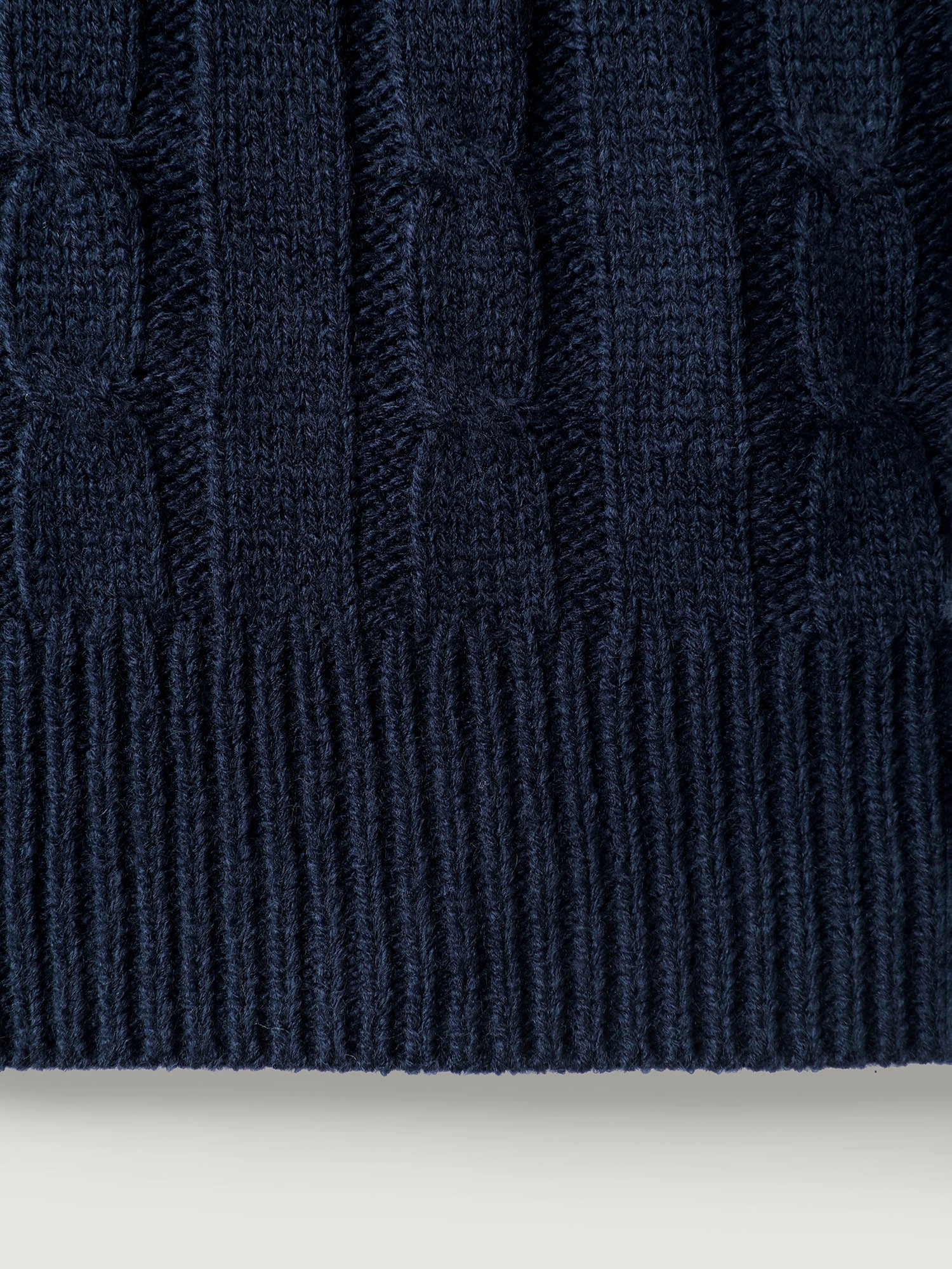 Cable Knit Embroidered Raglan Sleeve Pullover - Image 6