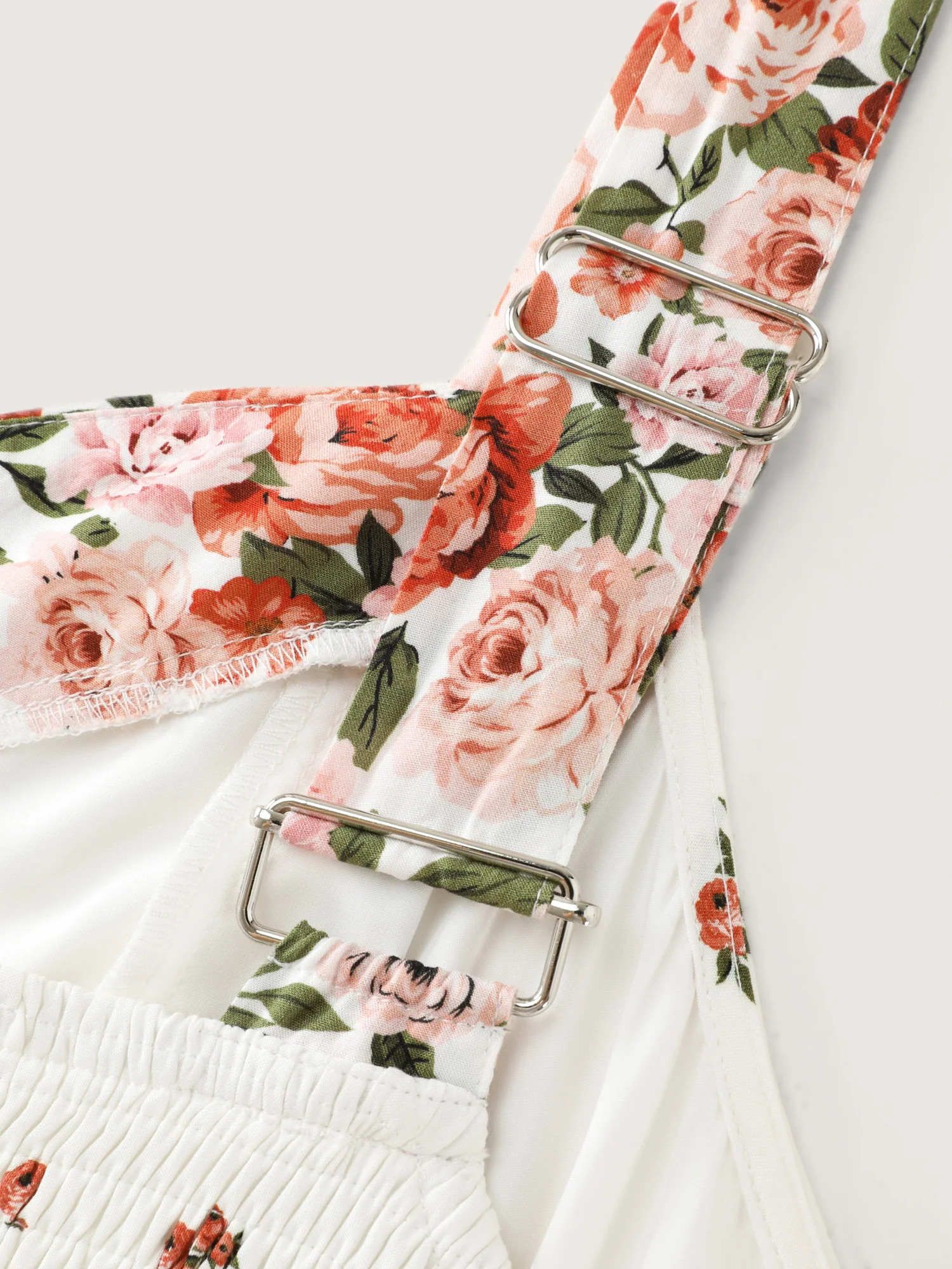 Cable Knit Floral Shirred Back Midi Dress - Image 5