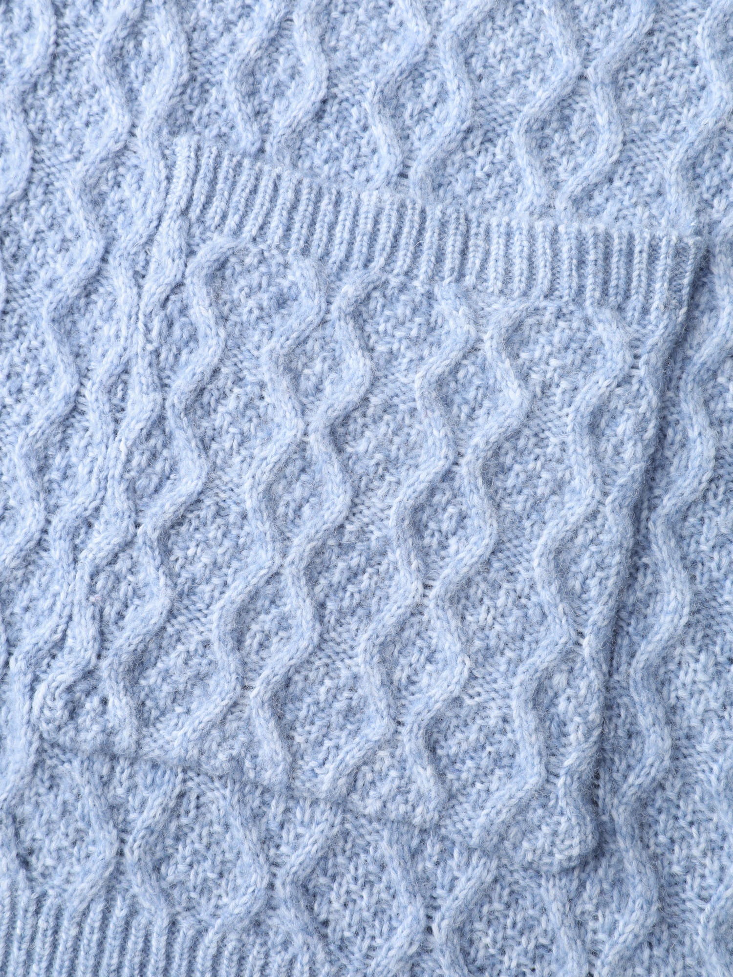 Cable Knit Textured Pockets Cardigan - Image 6