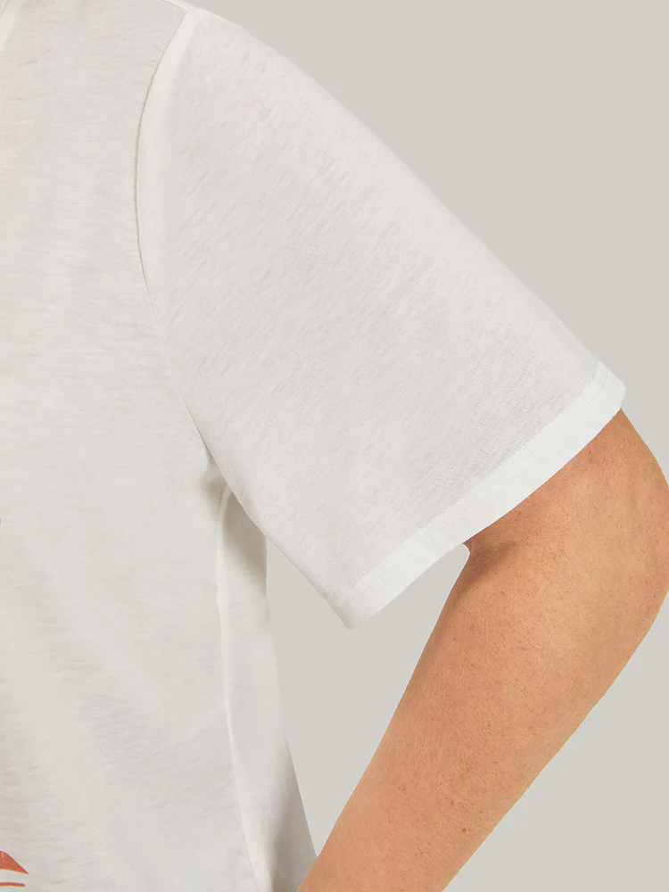 Cactus & Letter Print Crew Neck T-shirt - Image 6