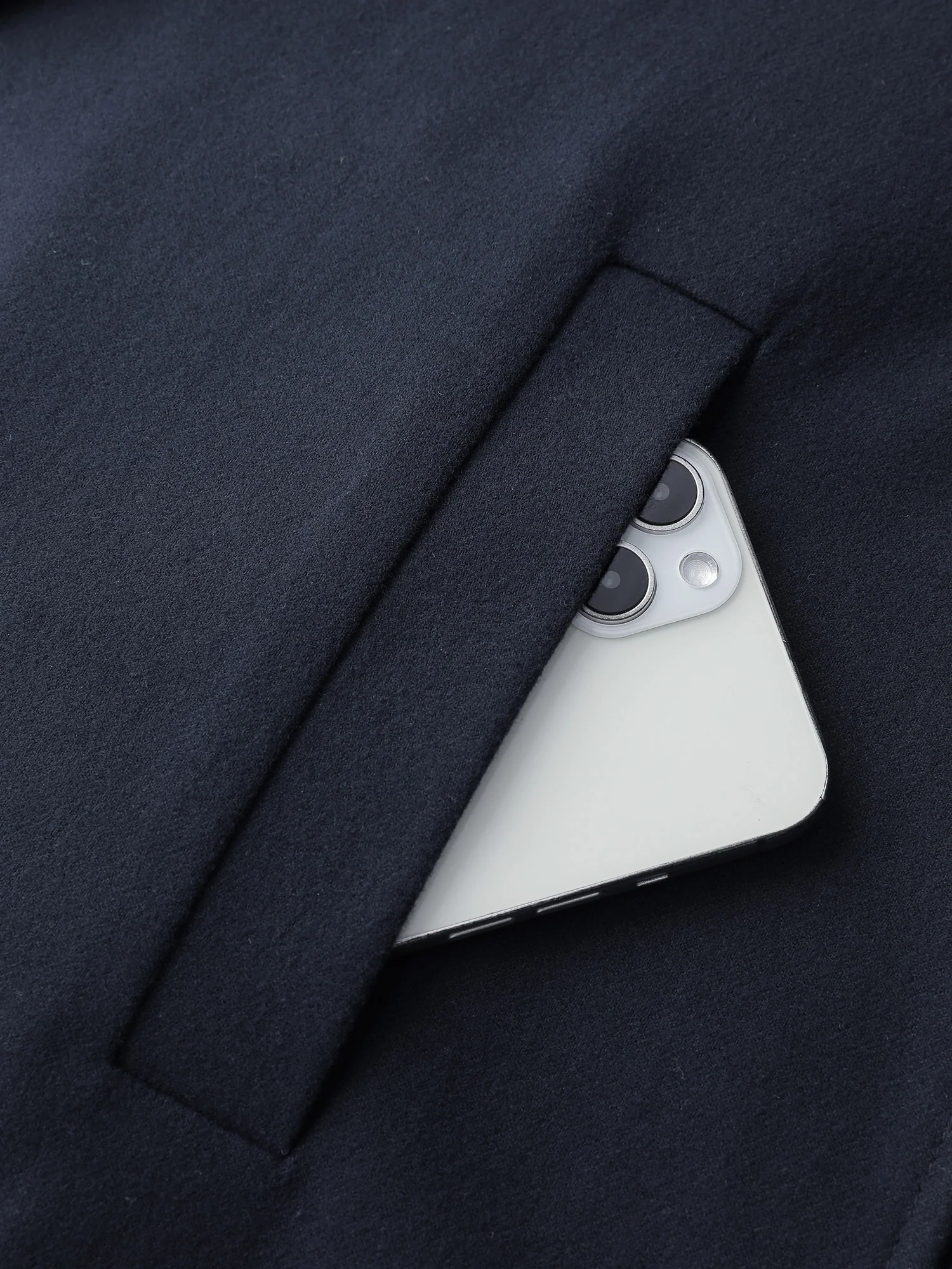 Cape Button Wrap Coat - Image 8
