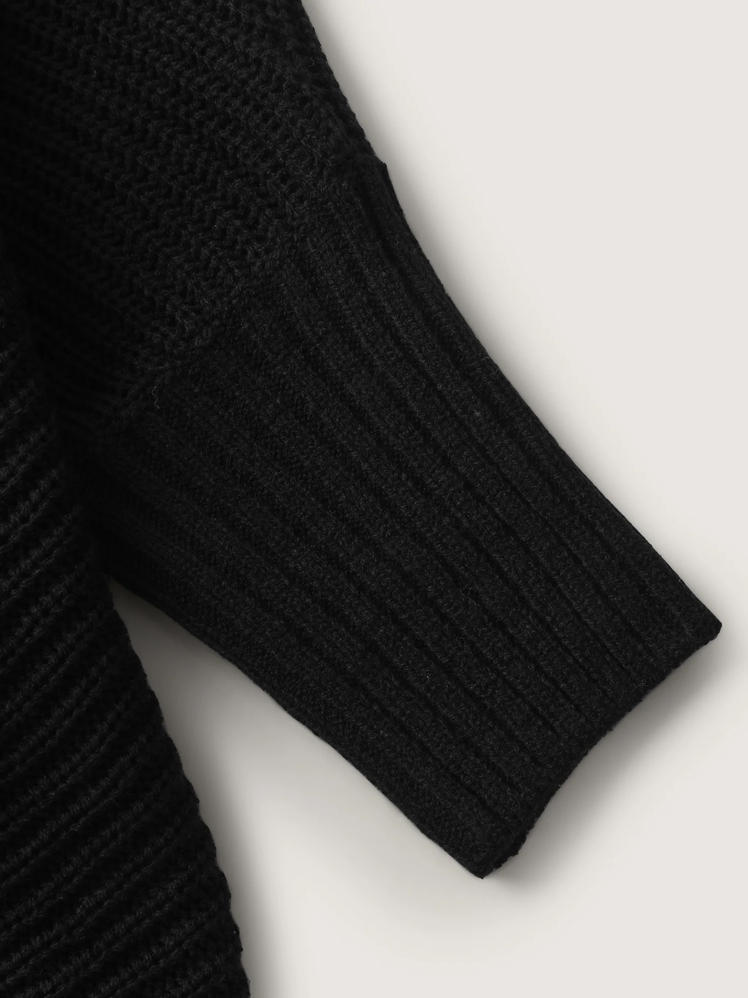 Cape Style Dolman Sleeve Knit Cardigan - Image 5