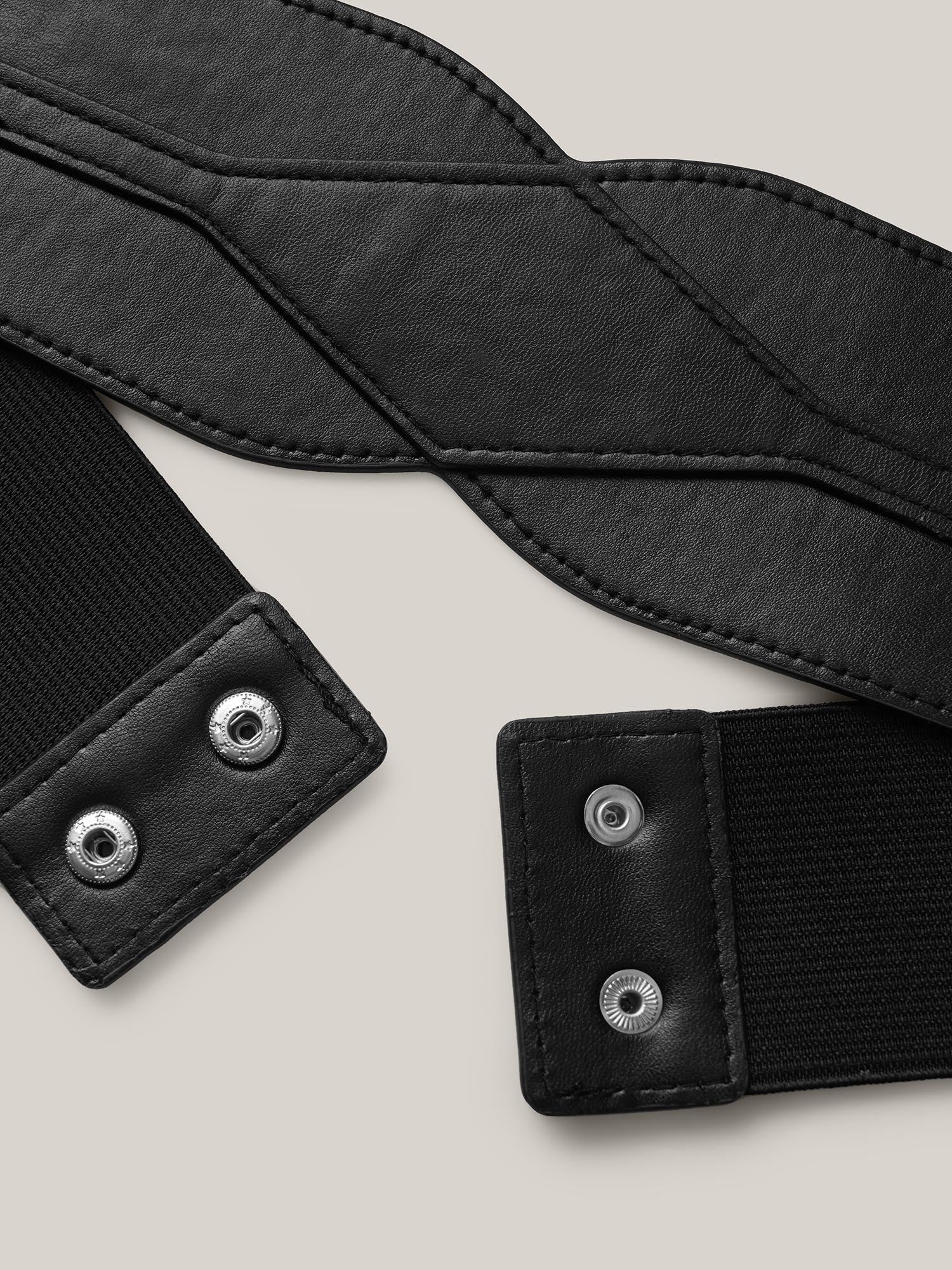 Casual Wide Stretch Belt - Image 5