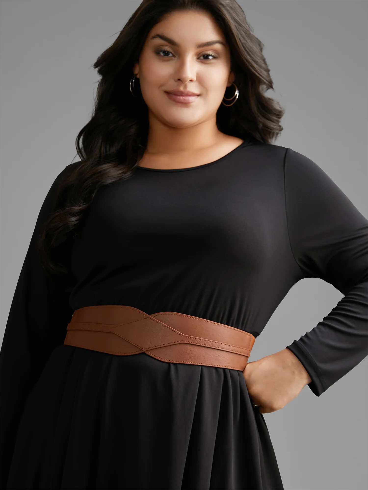 Casual Wide Stretch Belt - Image 9