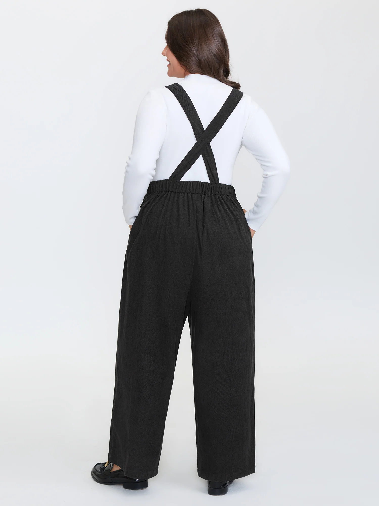 Cat Embroidered Adjustable Overall Jumpsuit - Image 4