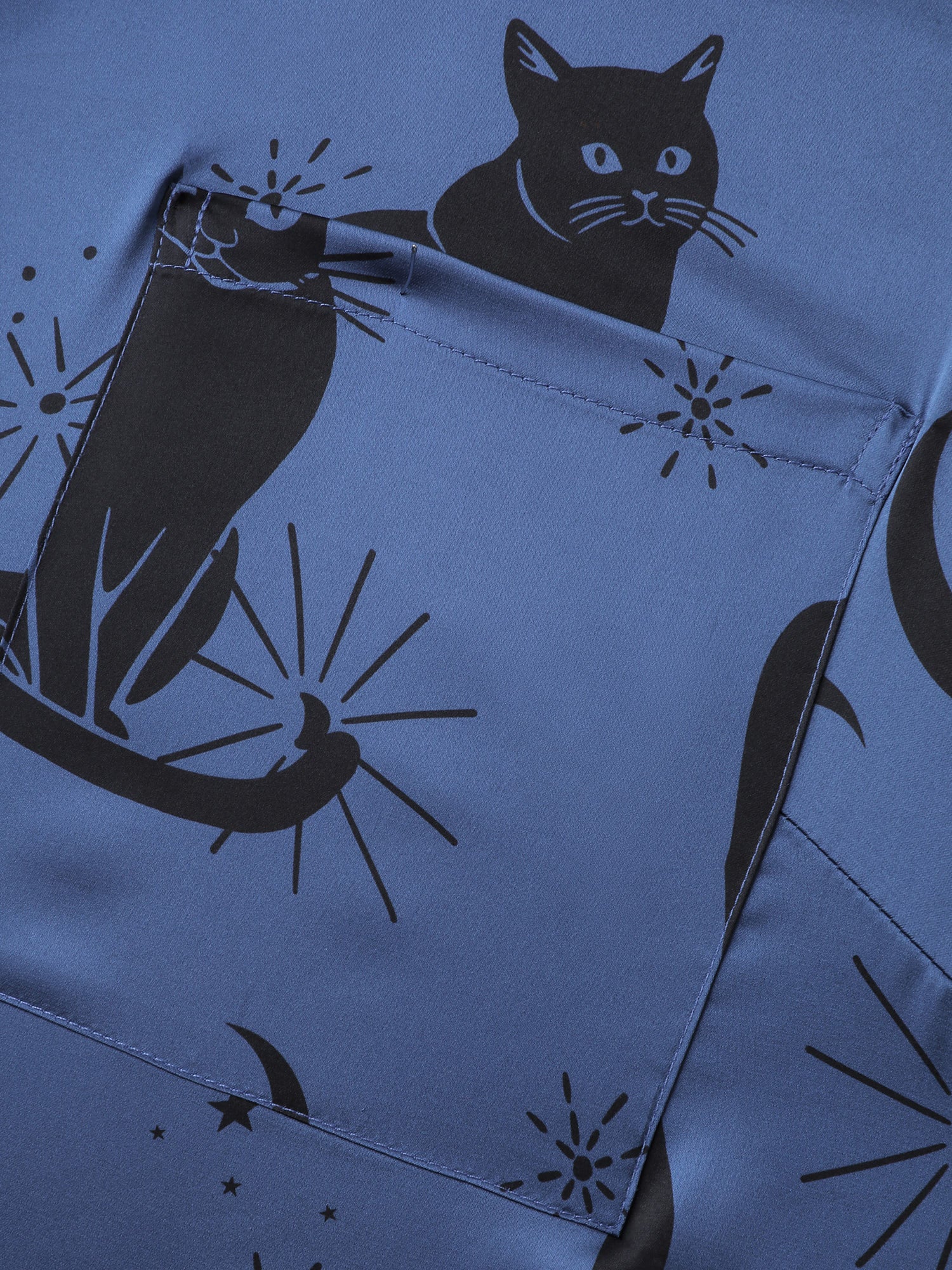 Cats Pockets Stretchy Print Co-ord Set - Image 6