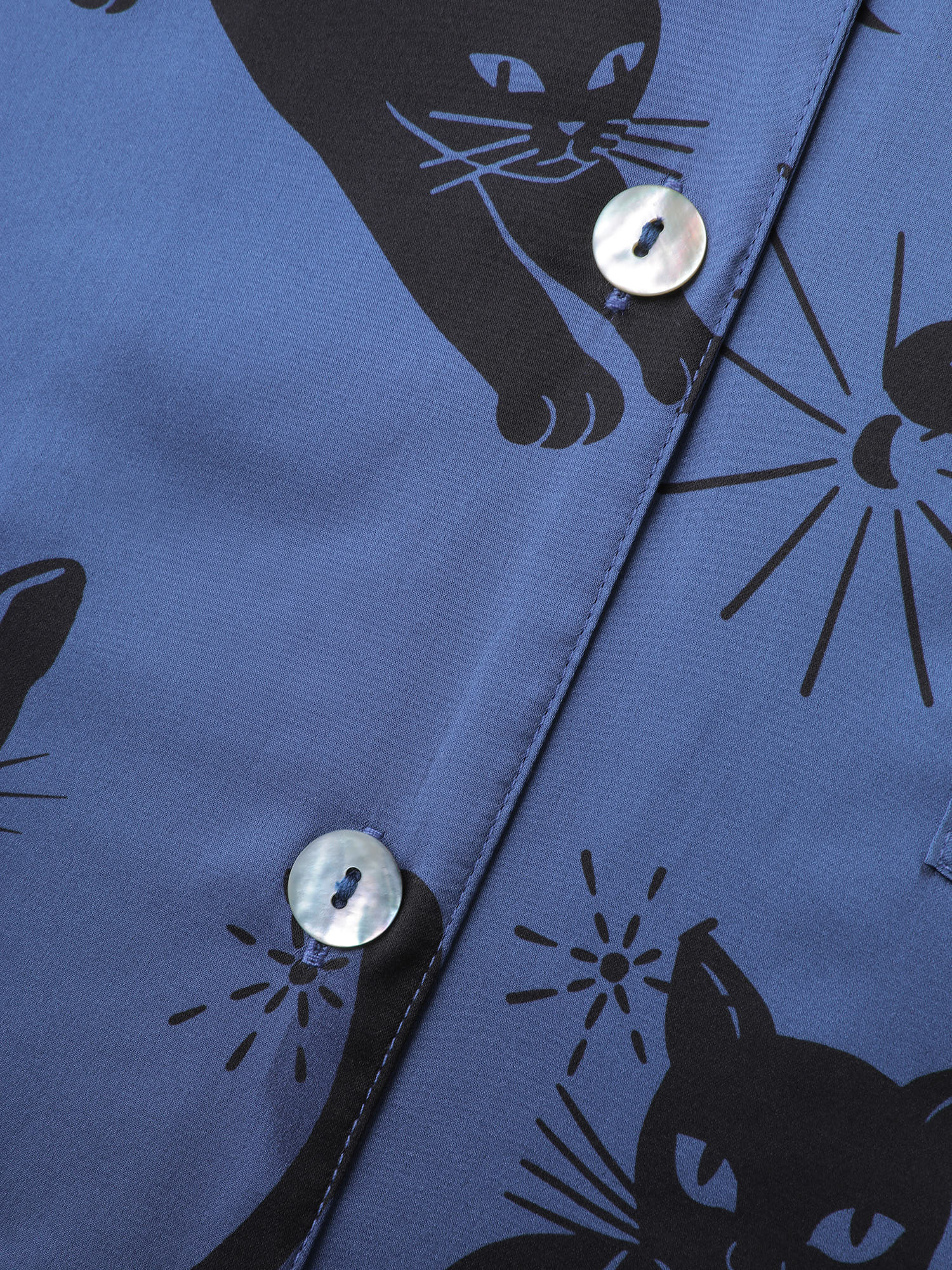 Cats Pockets Stretchy Print Co-ord Set - Image 7