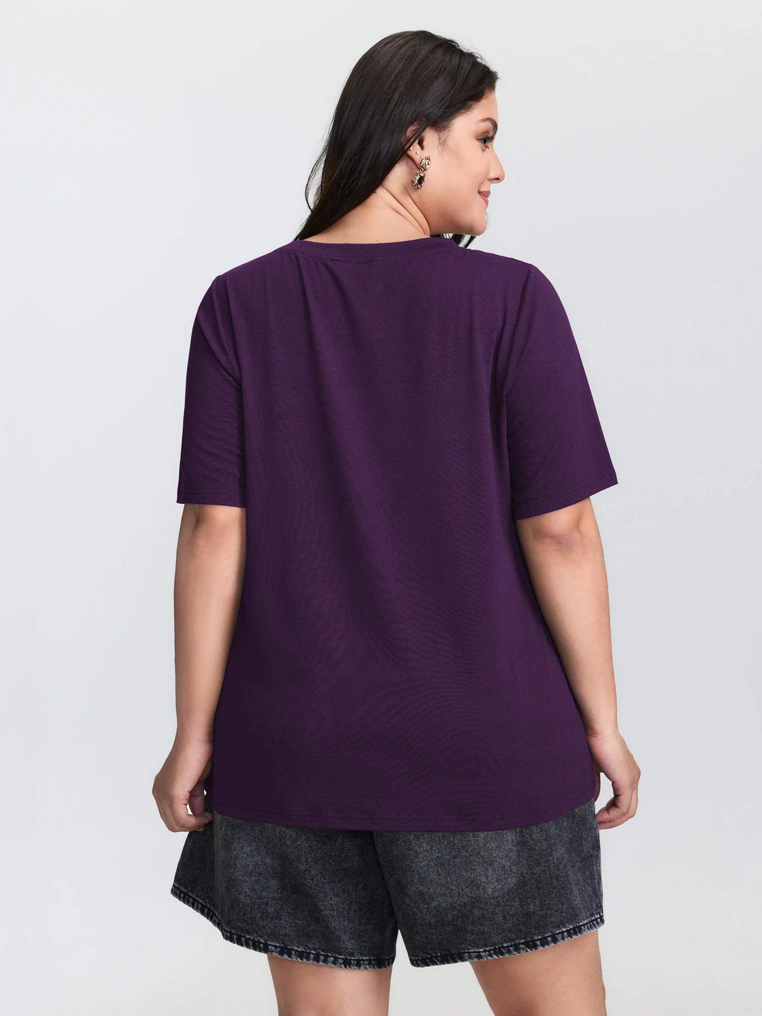 Celestial Print Round Neck T-Shirt - Image 10
