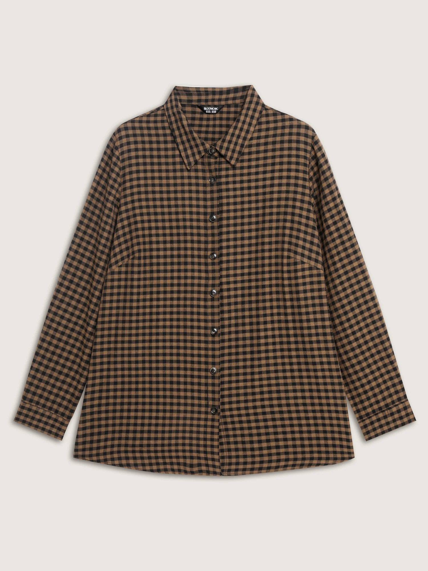 Checkered Button-Down Shirt - Image 8