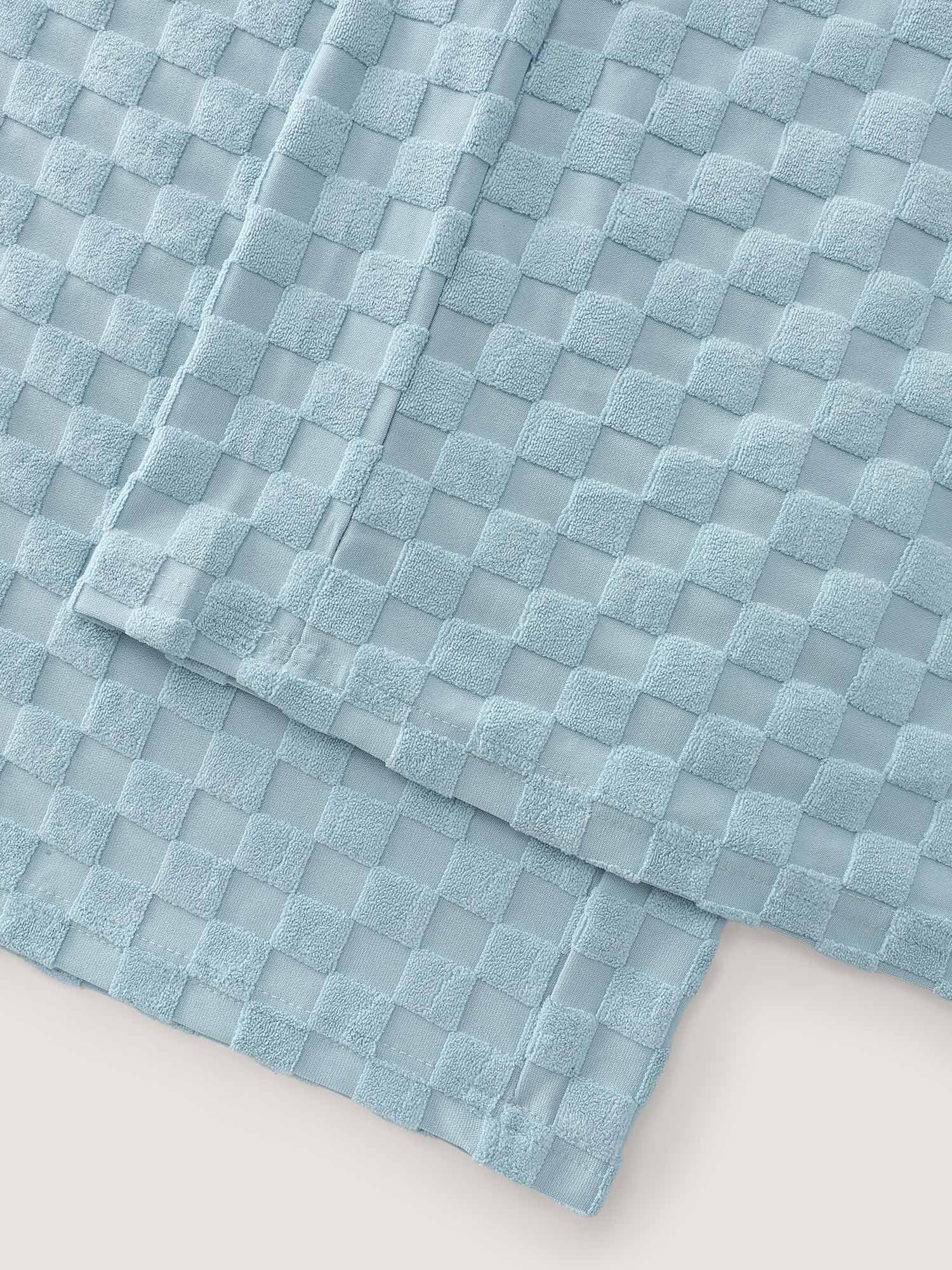 Checkered Textured Co-ord Lounge Set - Image 15
