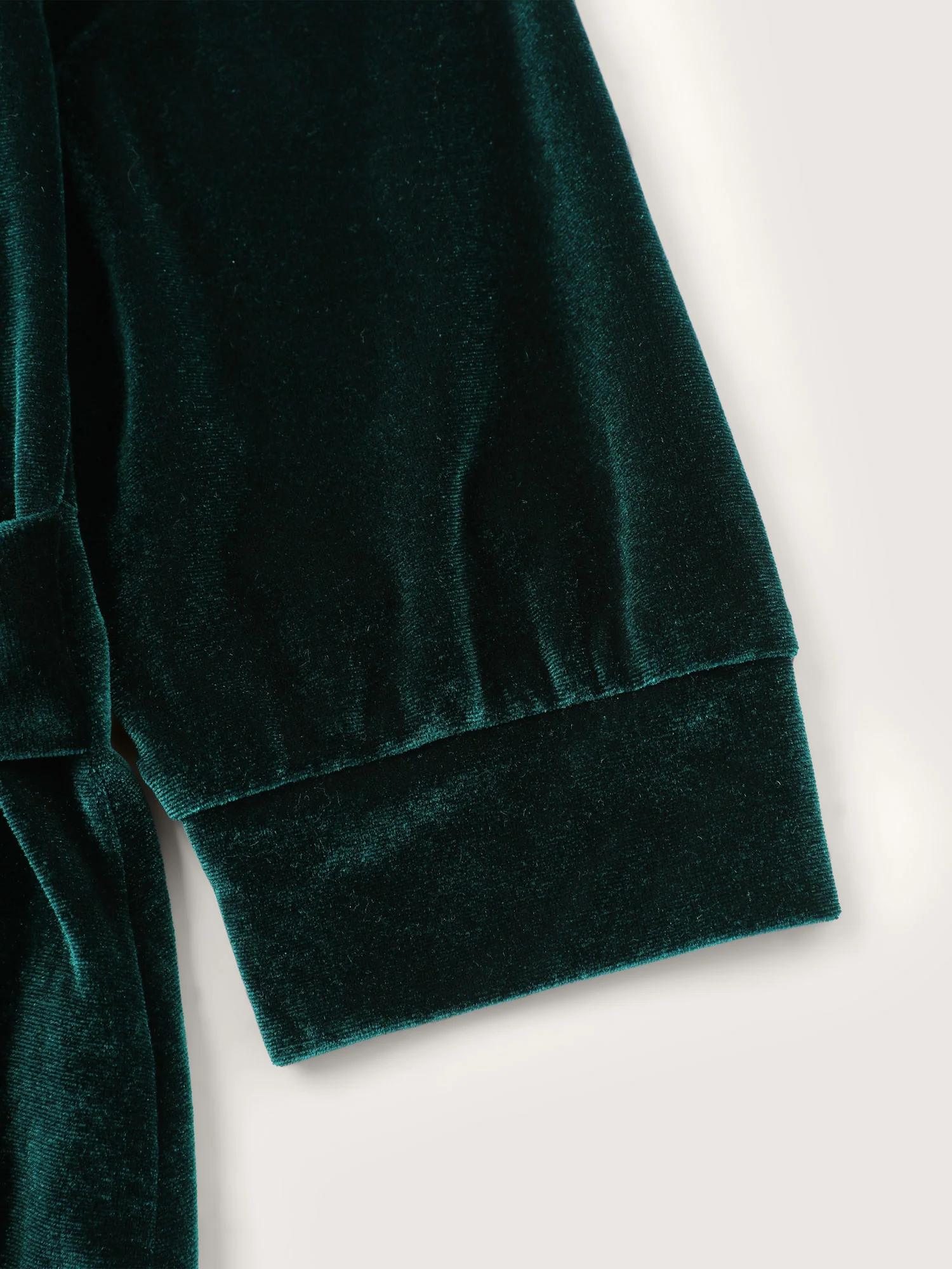Cheerful Velvet Wrap Tie Blouse - Image 6
