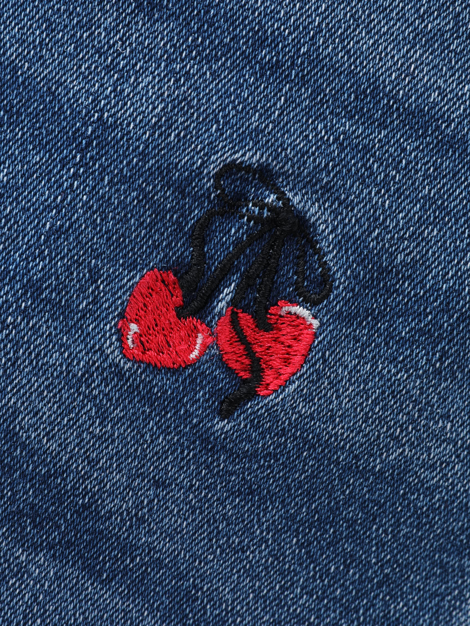 High-Rise Embroidered Straight-Leg Jeans - Image 6