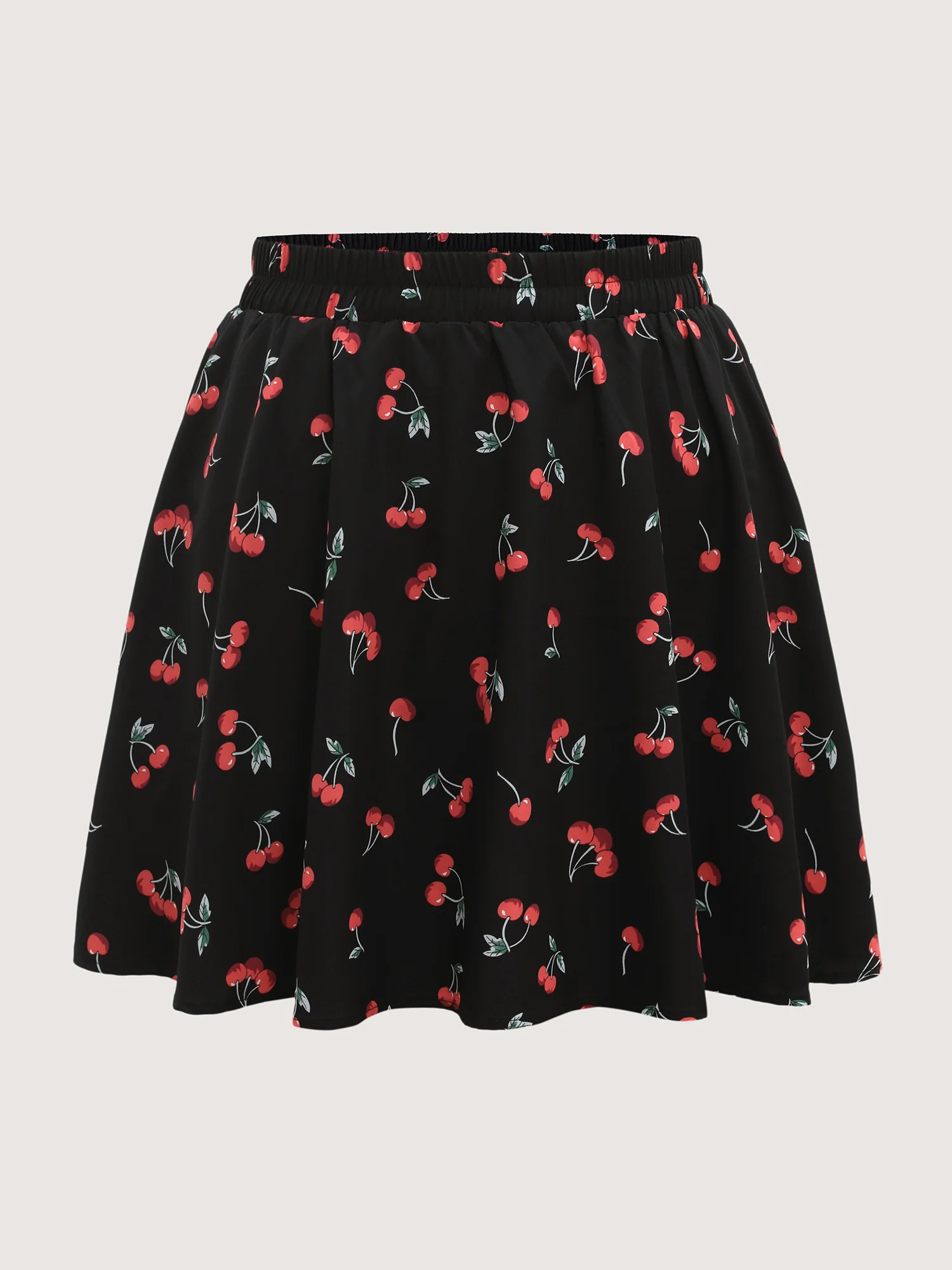 Cherry-licious Pleated Midi Skirt - Image 8