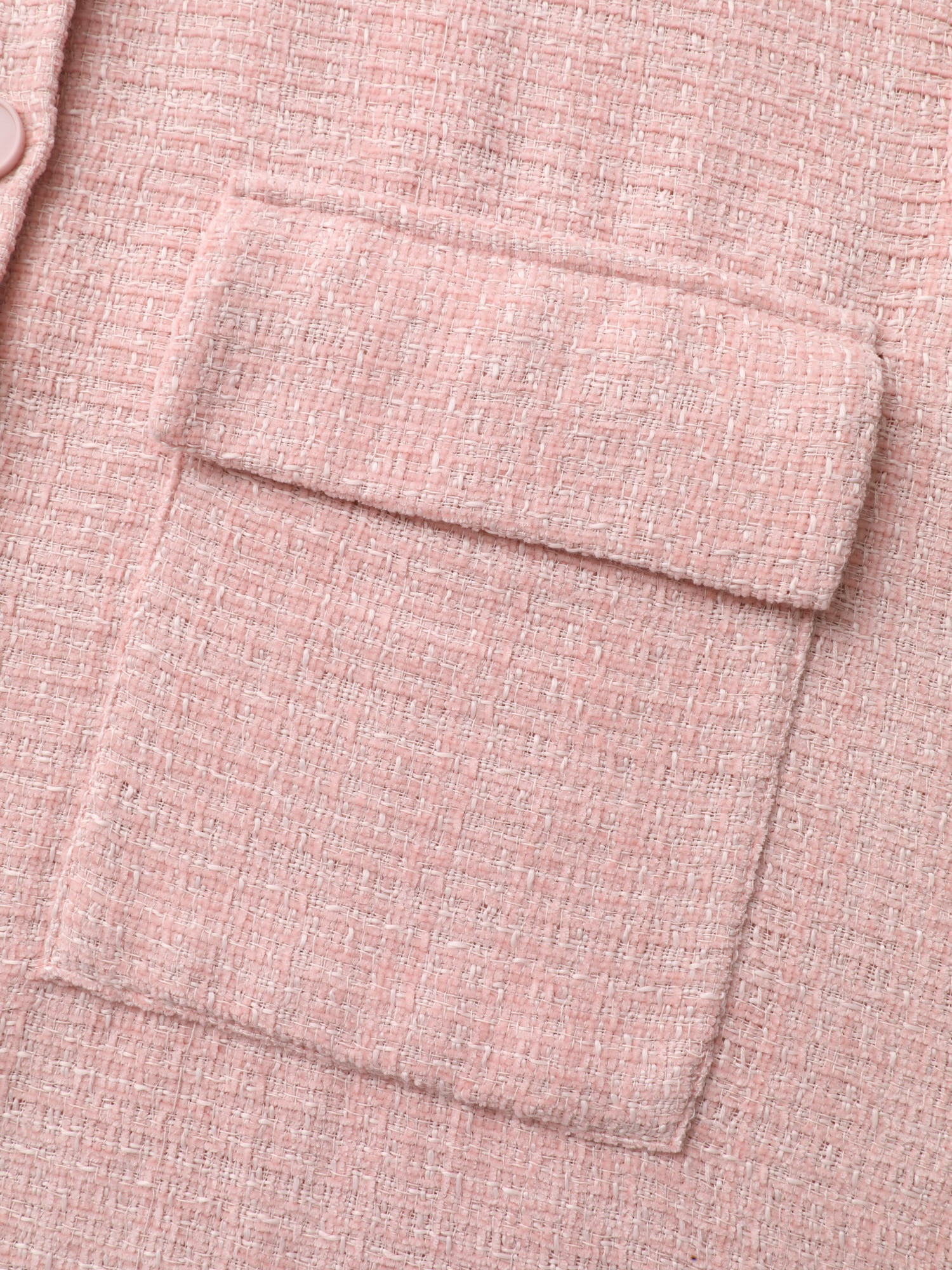 Chest Flaps Textured Button-Down Jacket - Image 6