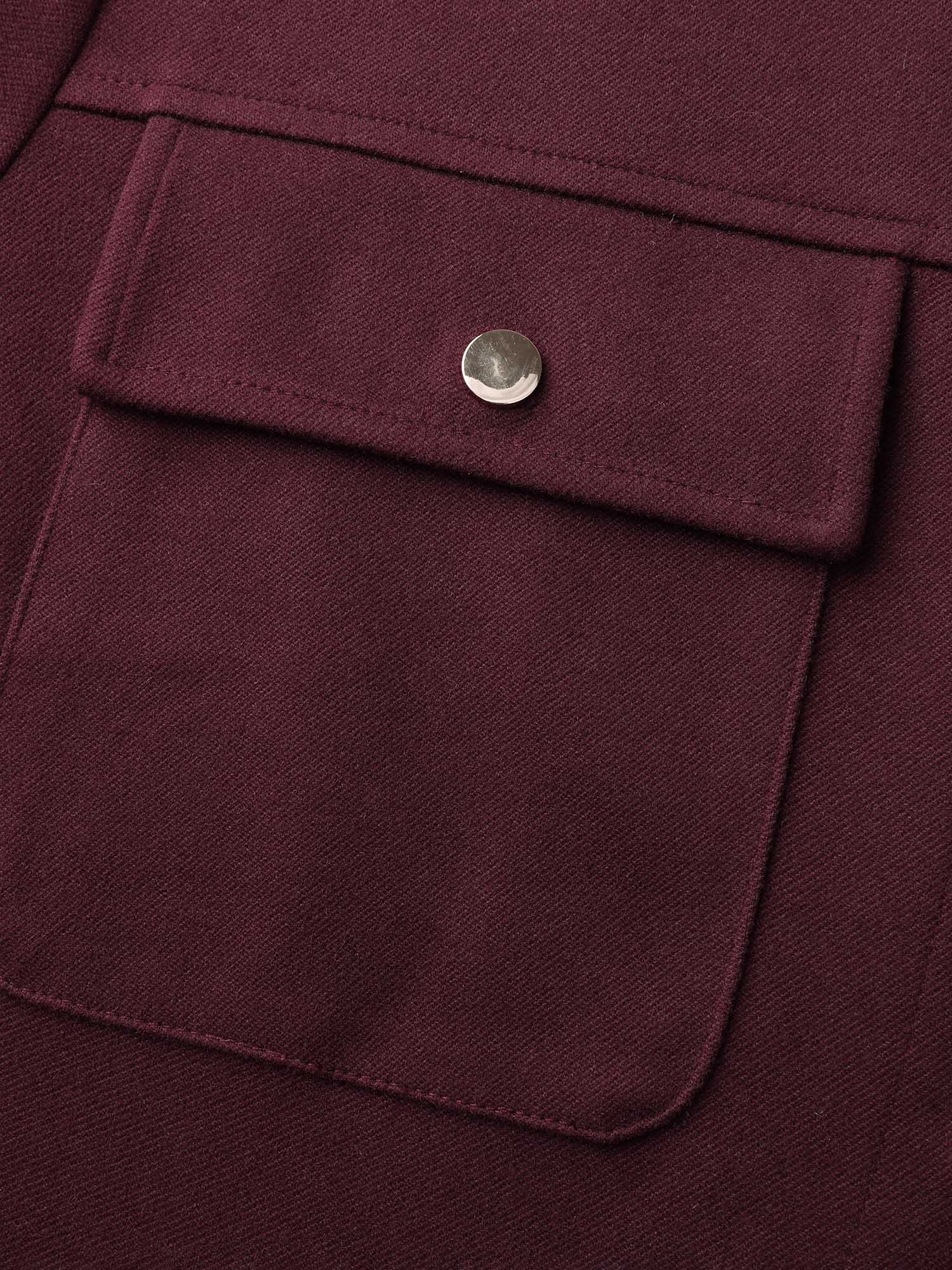Chest Pockets Button-Down Jacket - Image 5