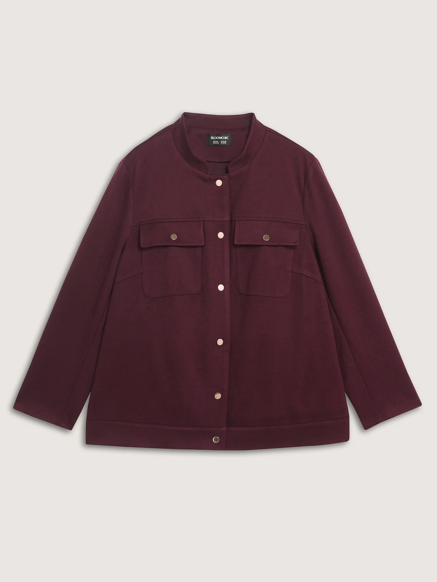 Chest Pockets Button-Down Jacket - Image 8