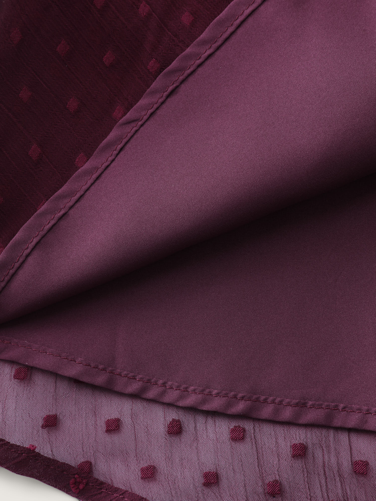 Chiffon Textured Toothpick Pleat Blouse - Image 6