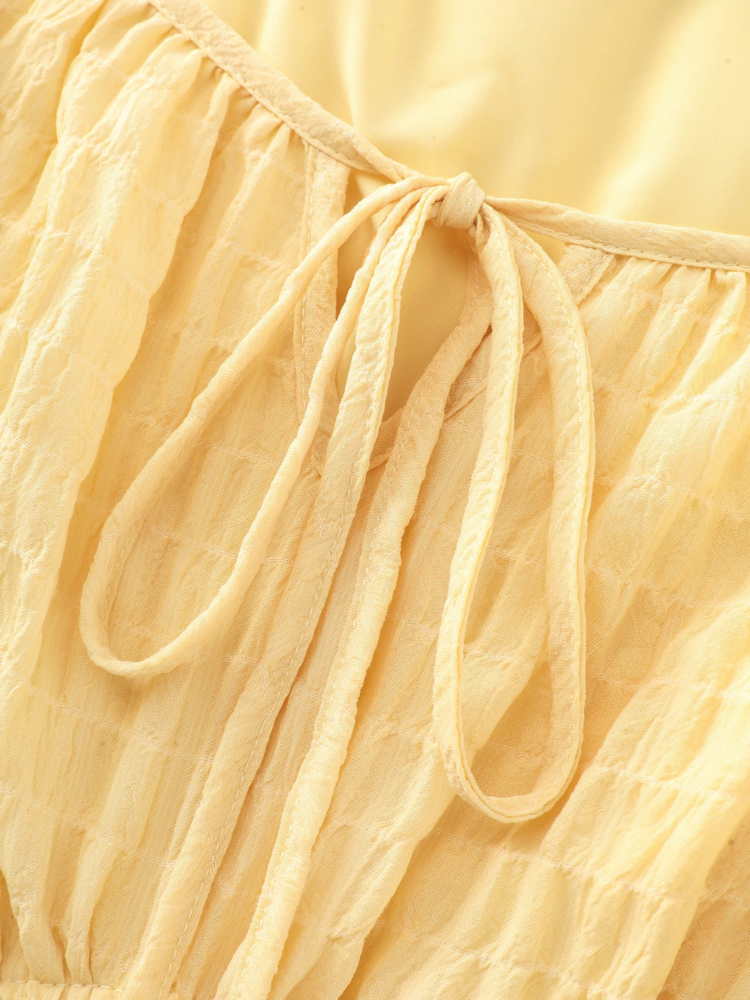 Cinched-Waist Ruffled Hem Mini Dress - Image 6