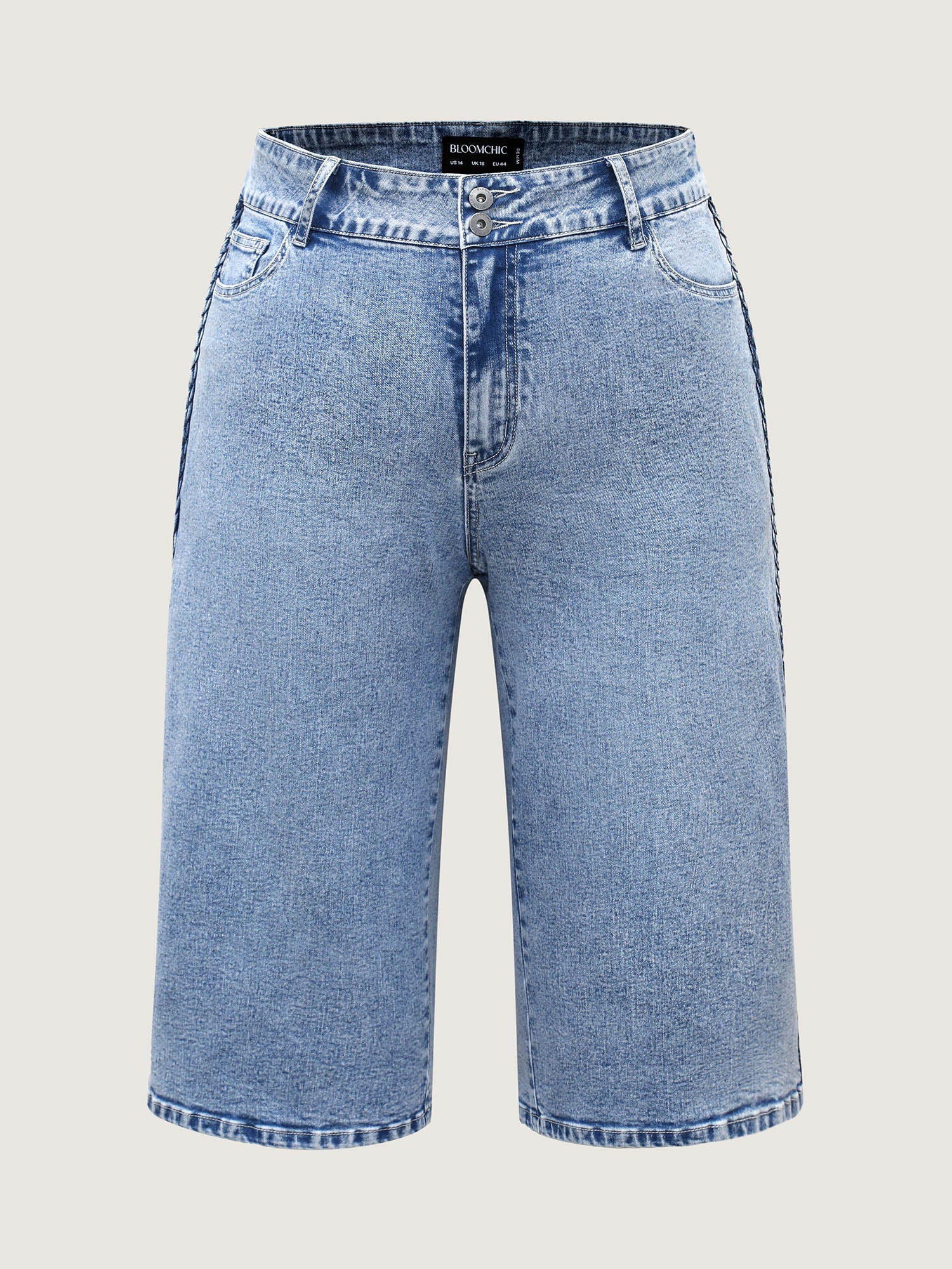 Classic Cut Wide-Leg Crop Jeans - Image 6
