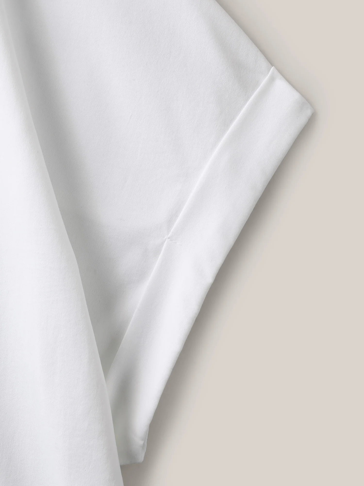 Classic Plain Boat Neck Zipper Blouse - Image 6
