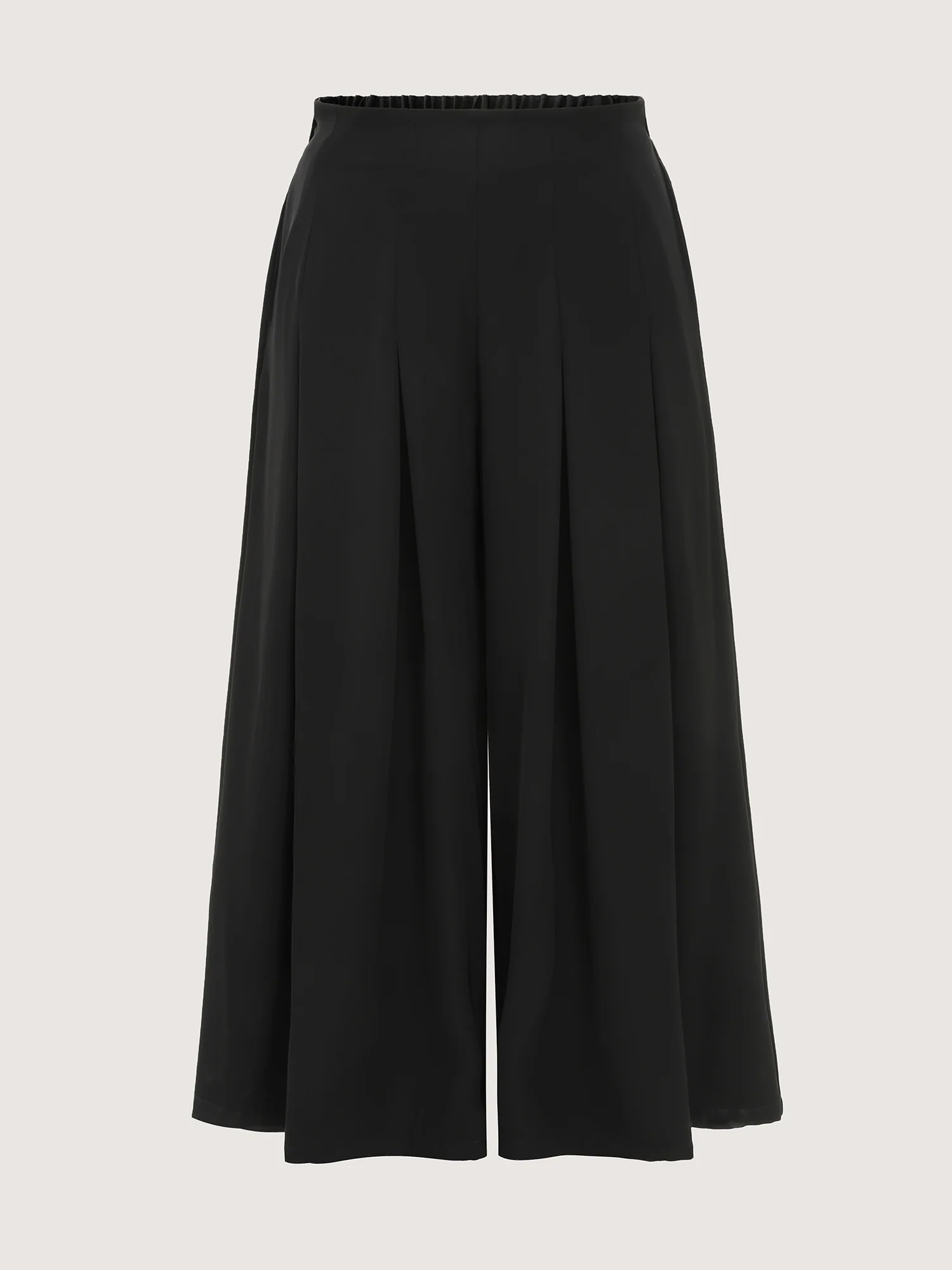 Classic Pleated Wide-Leg Pants - Image 8