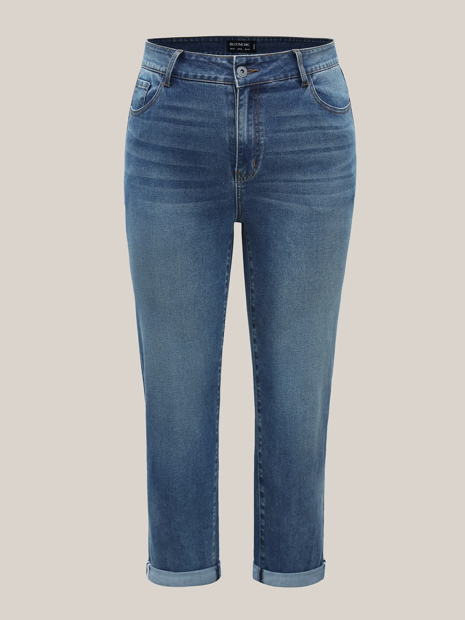Classic Pockets Boyfriend Jeans - Image 6
