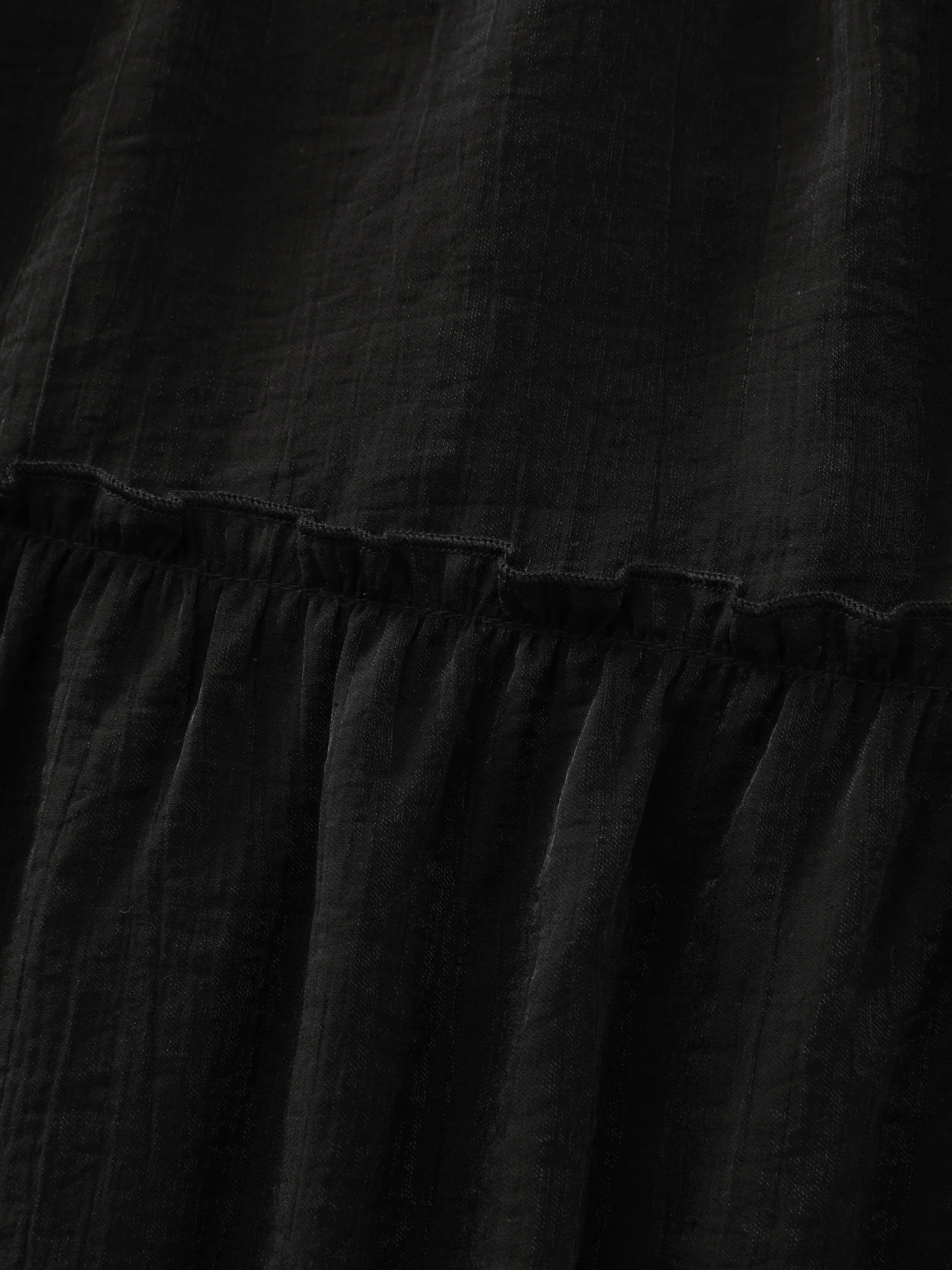 Classic Shoulder-Tie Tiered Maxi Dress - Image 6