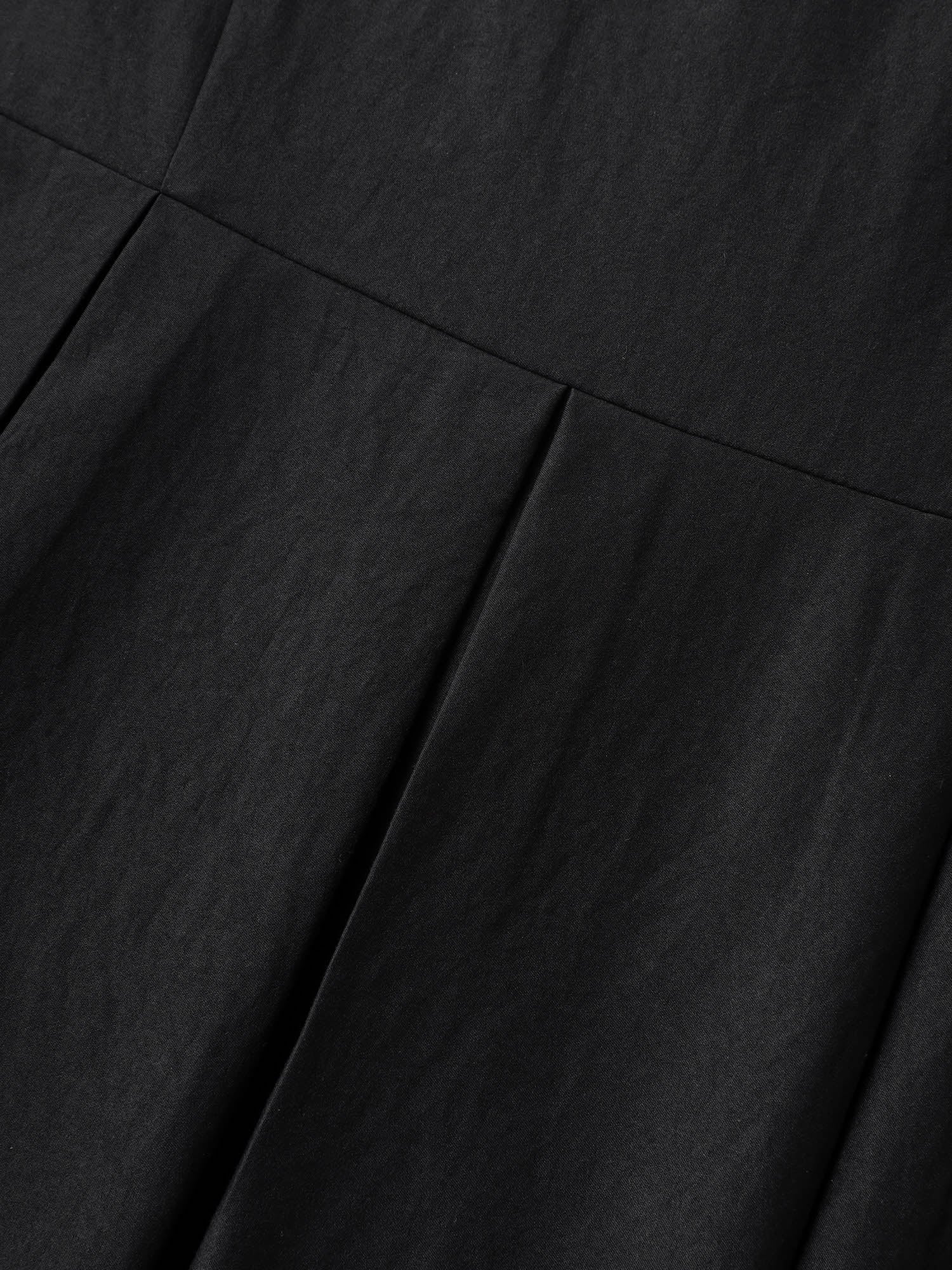 Classic Woven Inner Pleated Midi Dress - Image 5