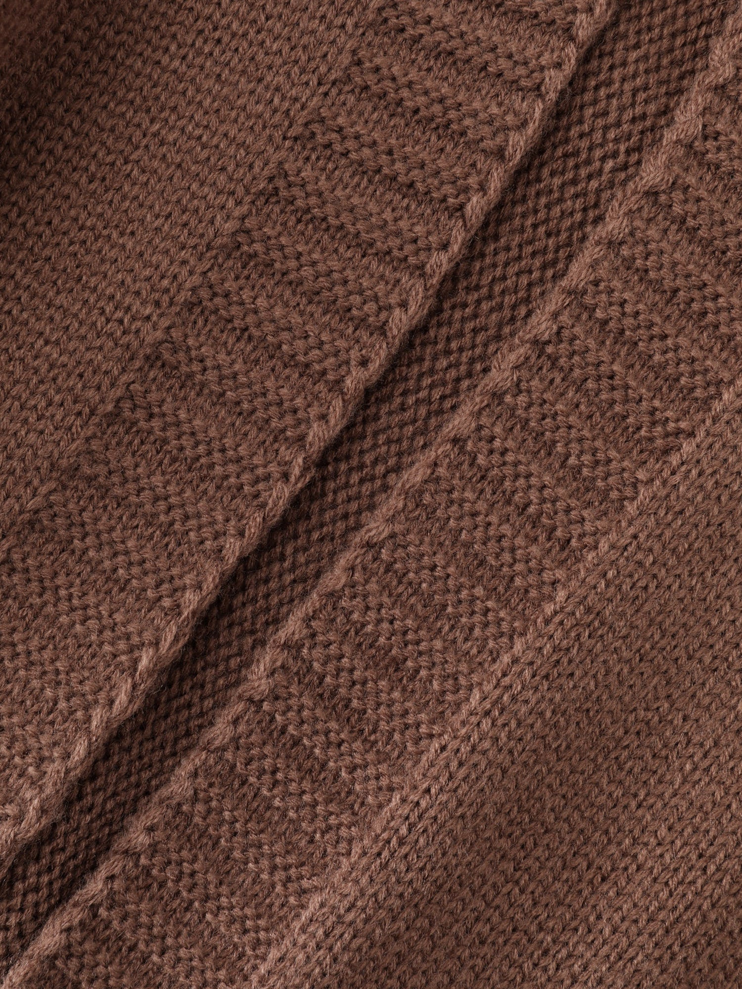 Coccoon Shaped Hooded Front-Open Knit Cardigan - Image 5