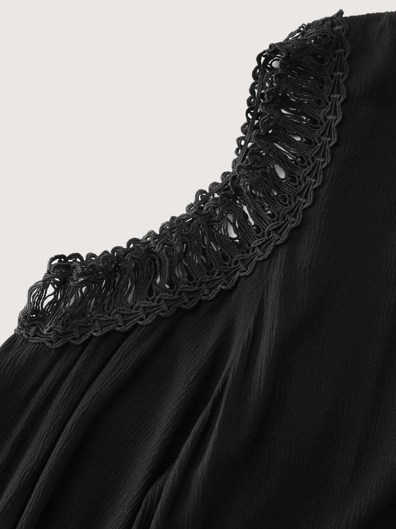 Cold Shoulder Shirred Waist Pockets Midi Dress - Image 7
