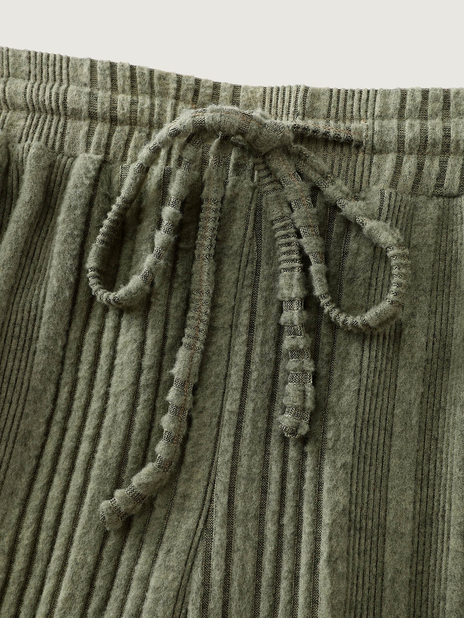 Color Blend Knit Drawstring Lounge Bottoms - Image 6
