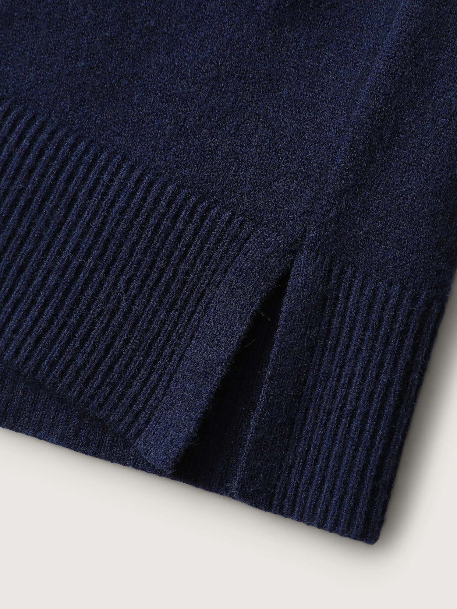 Color Block Cowl Neck Knit Pullover - Image 7
