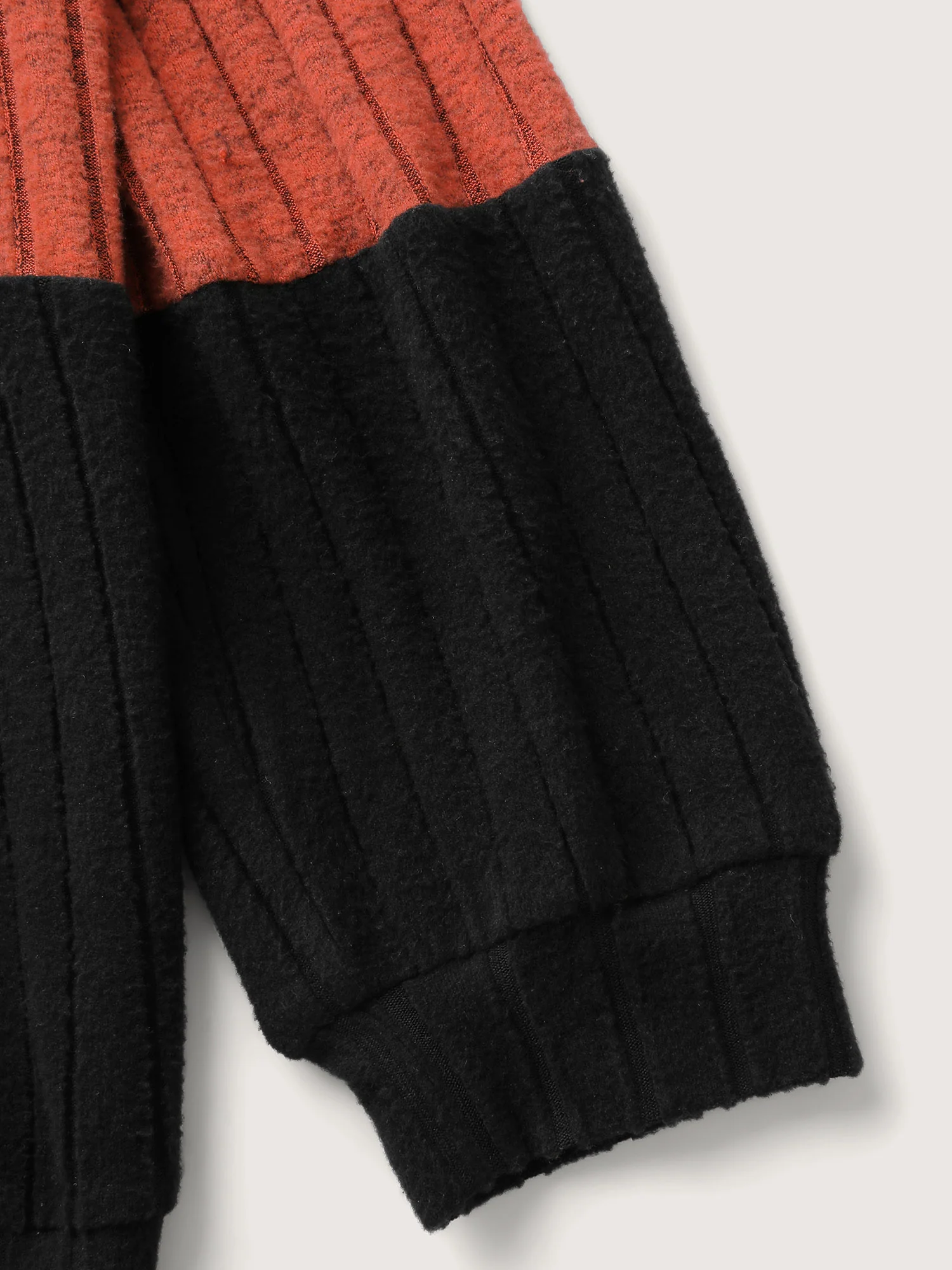 Color Block Half-Zipper Hoodie - Image 7
