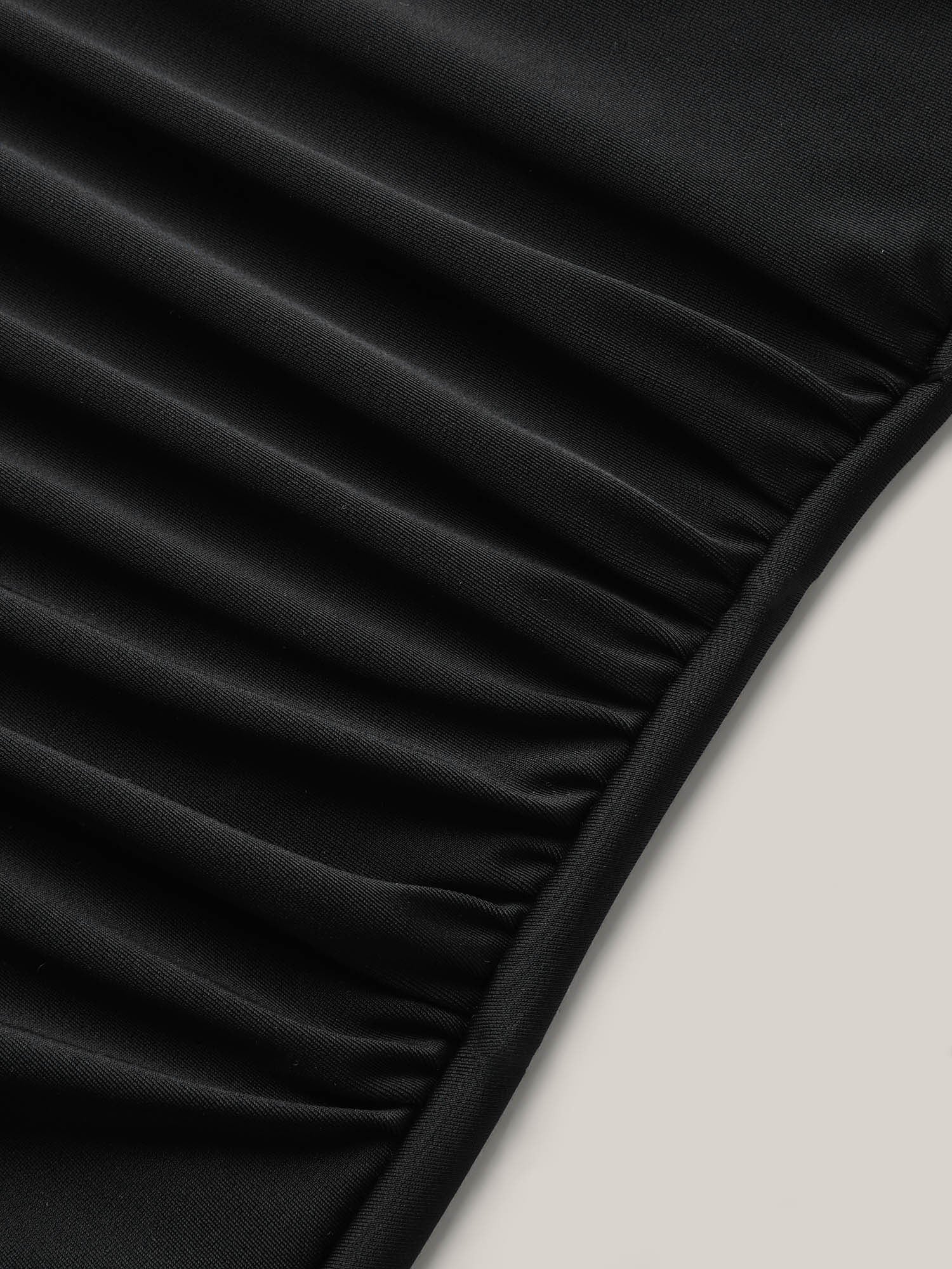 Color Block Laser-Cut One-Piece Swimsuit - Image 6