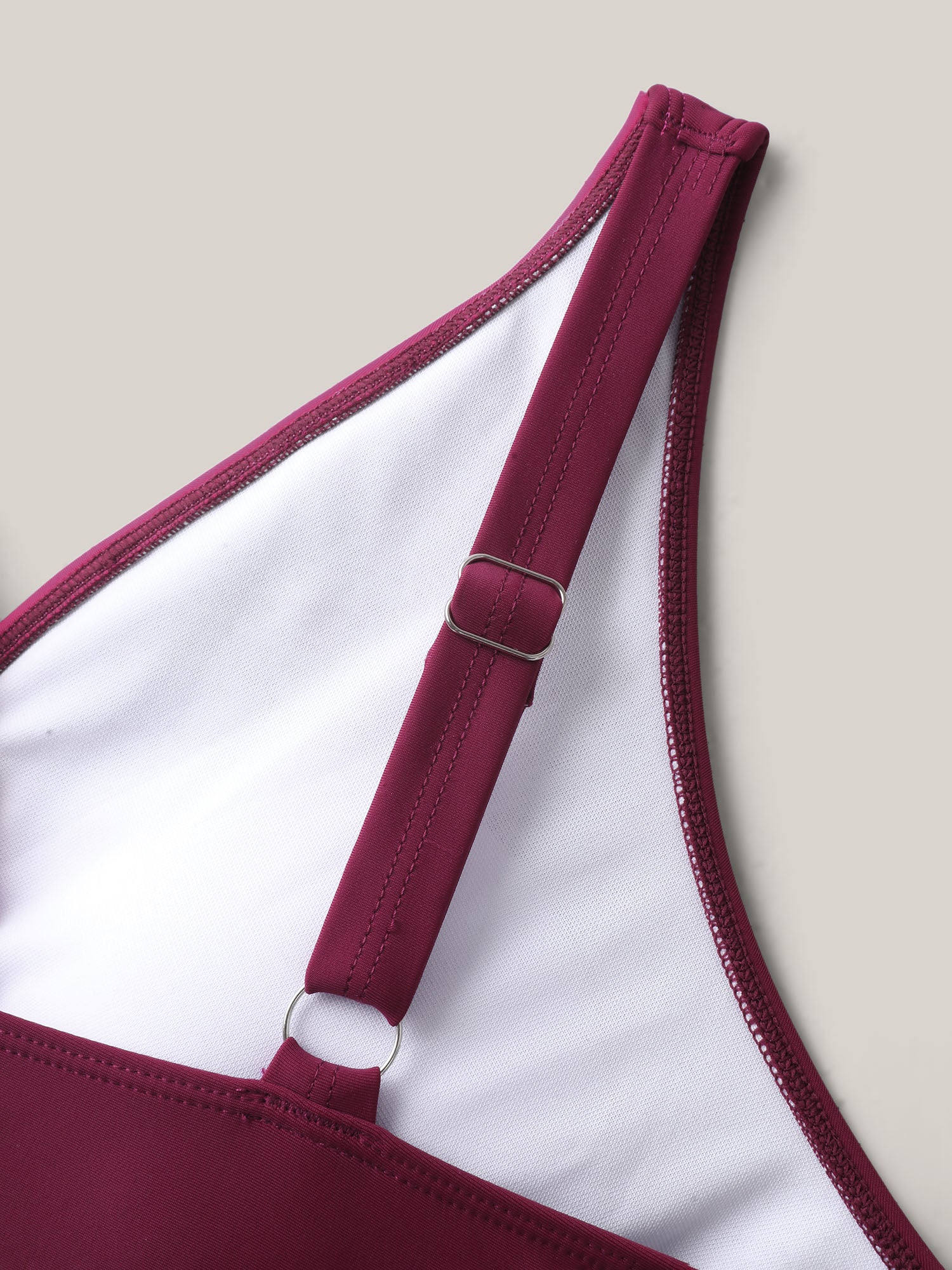Color Block Lotus Edge Swim Top - Image 7