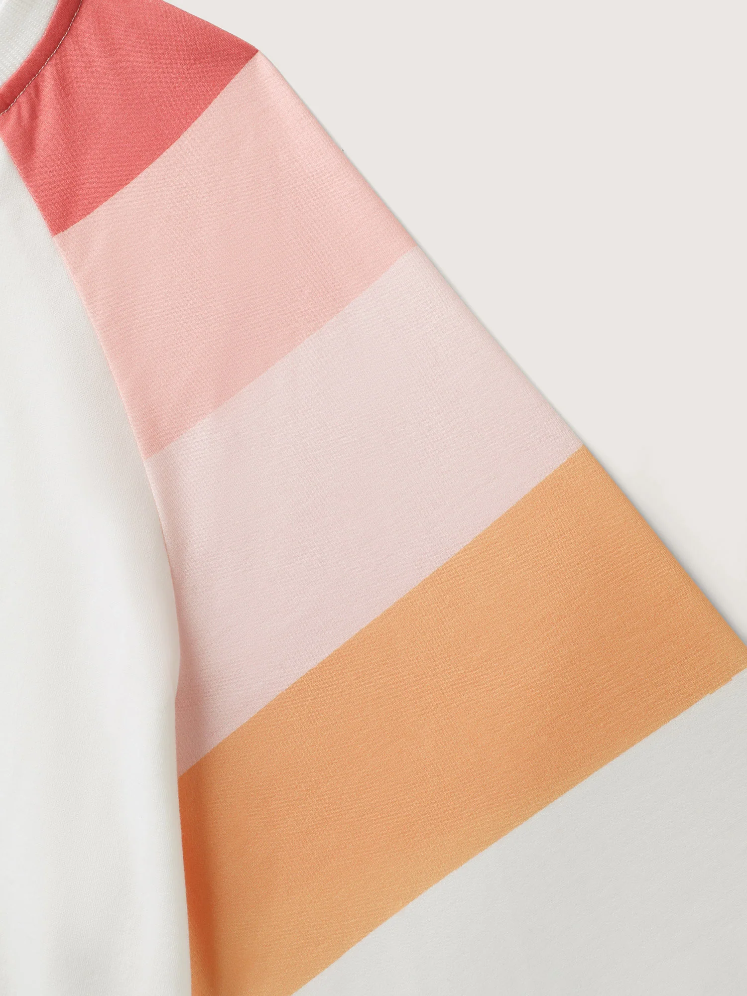 Color Block Notched Collar Sweatshirt - Image 7